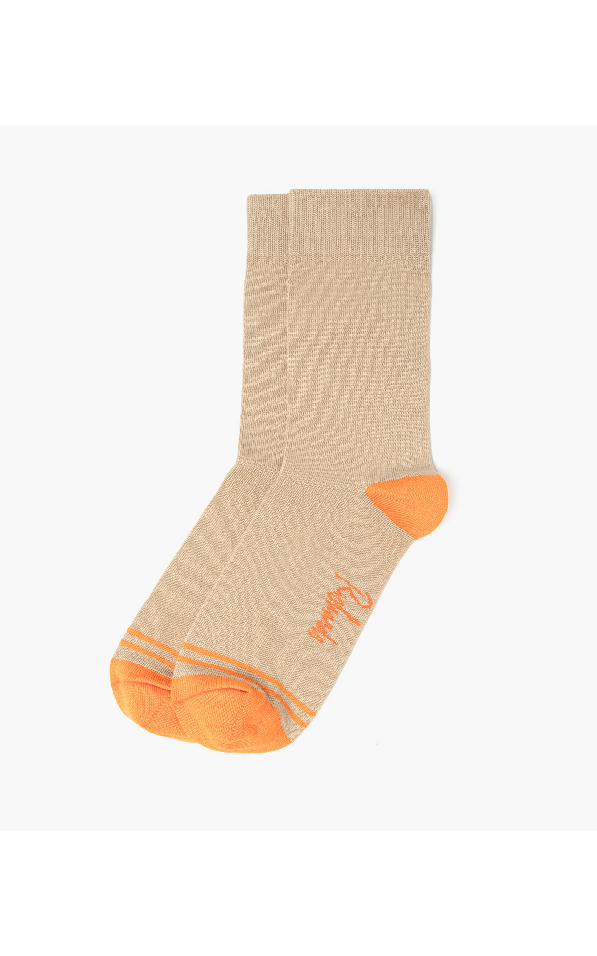 Meia Stripe New Areia