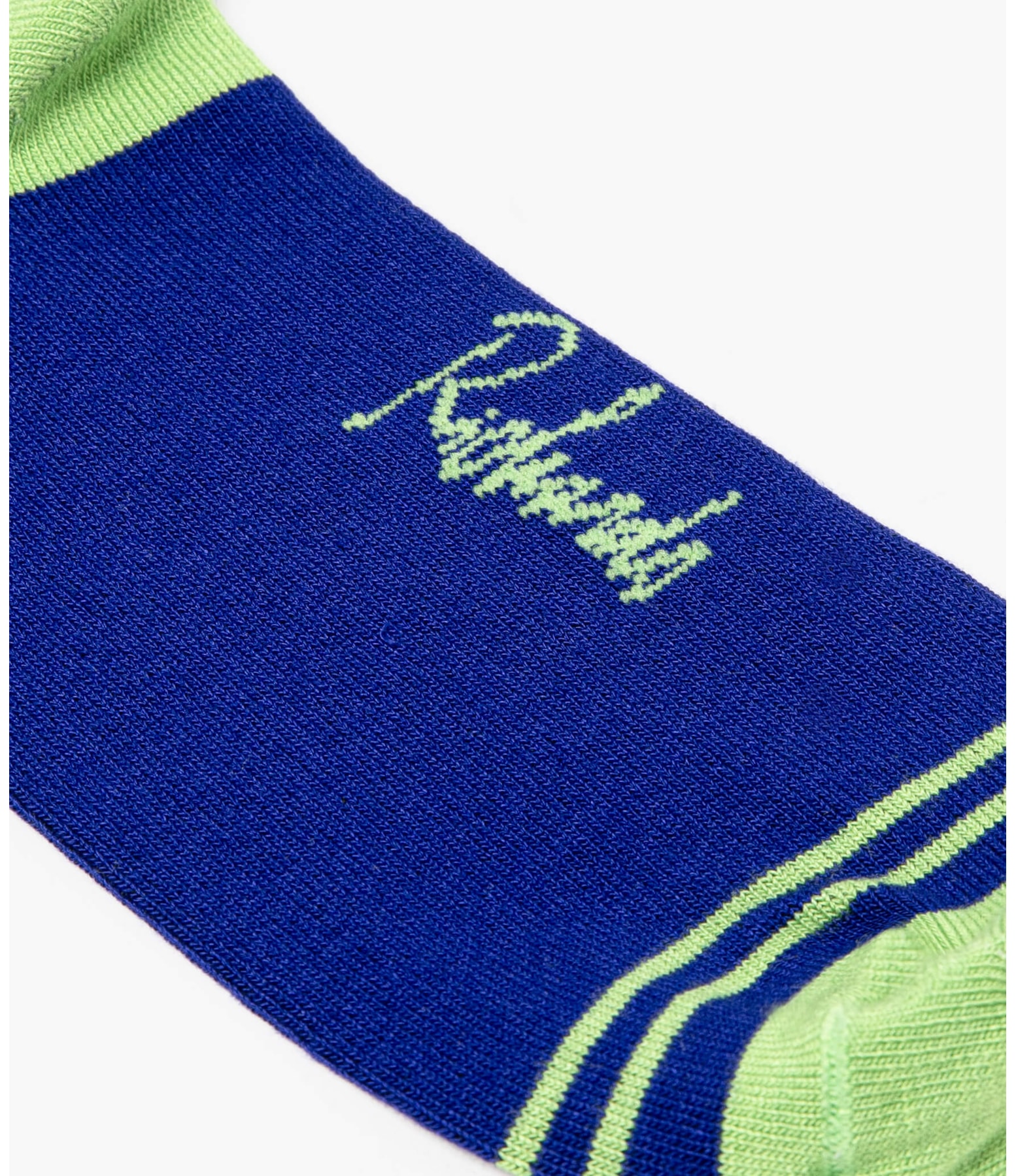 Meia Stripe New Azul Bic