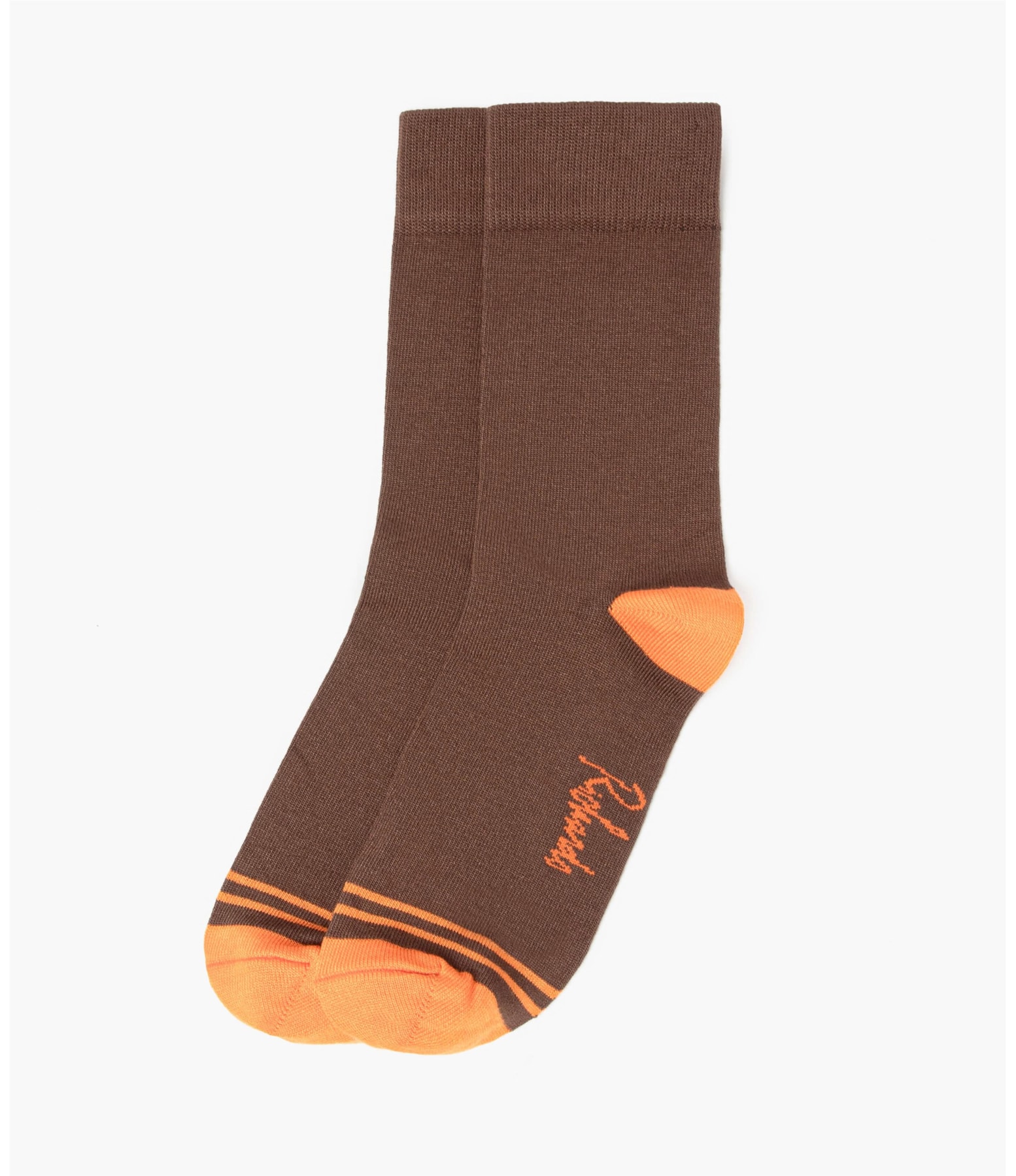 Meia Stripe New Marrom