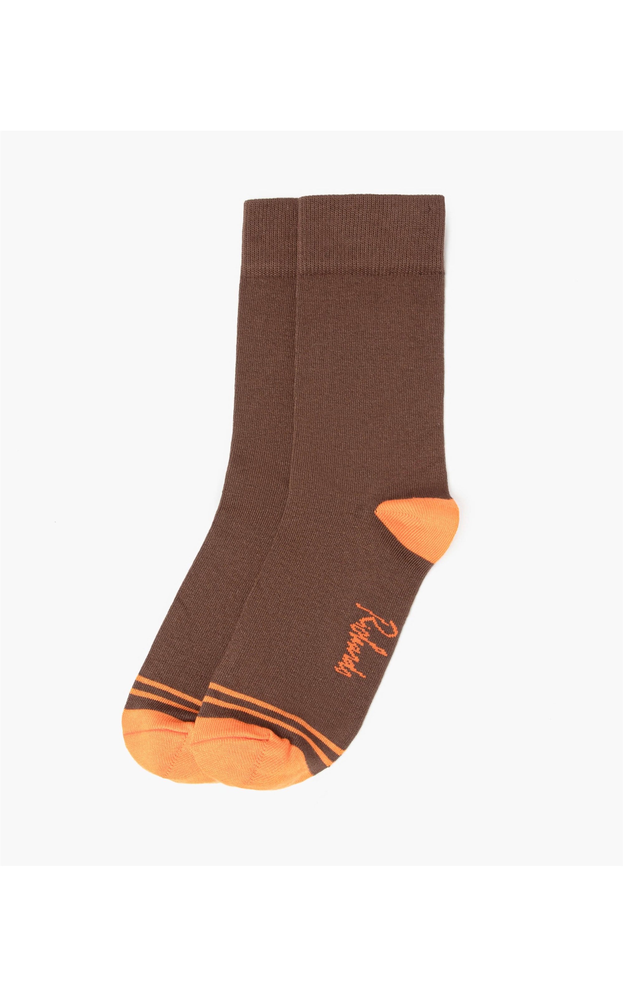 Meia Stripe New Marrom
