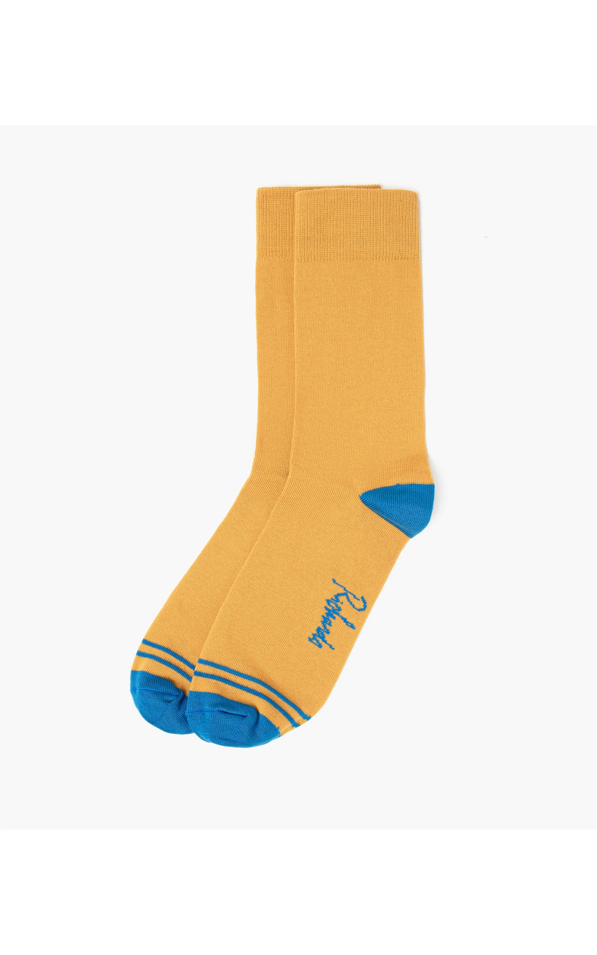 Meia Stripe New Mostarda