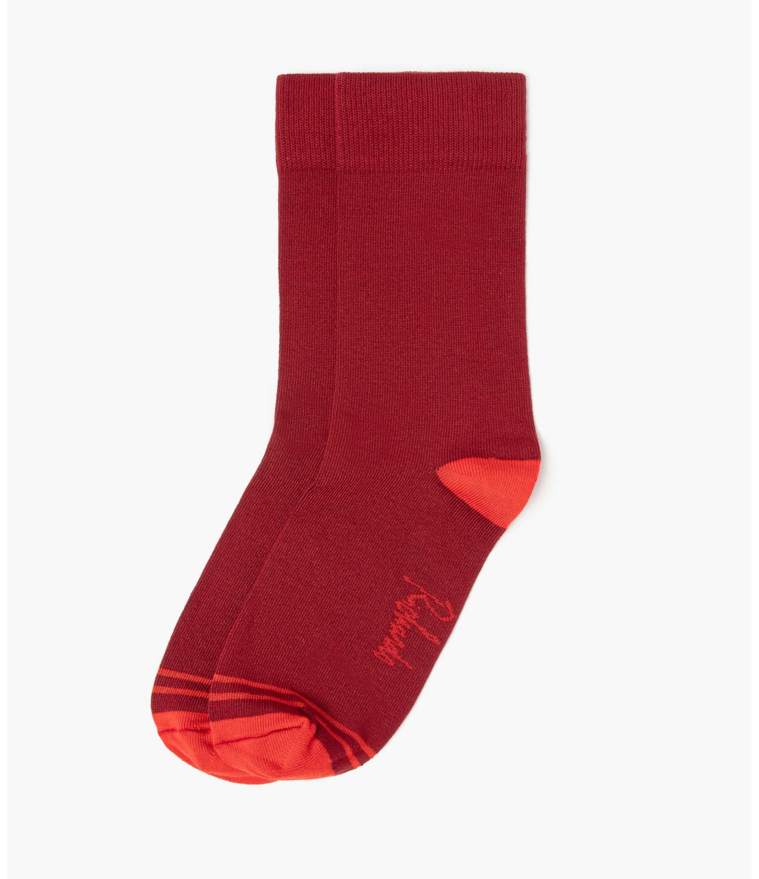 Meia Stripe New Vinho