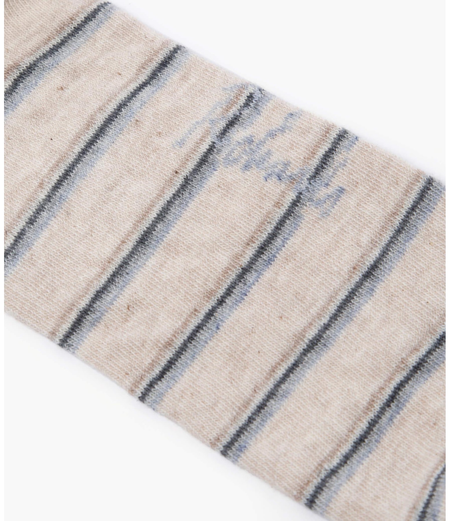 Meia Stripes Spaces Areia