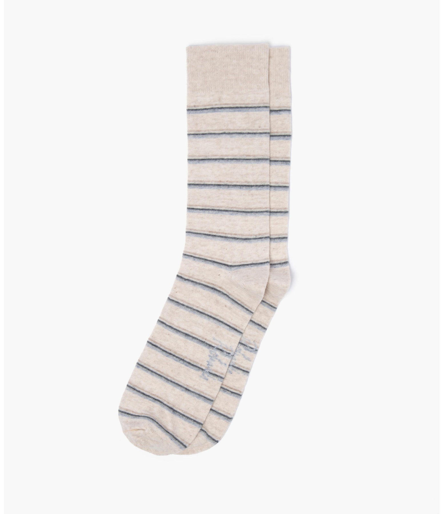 Meia Stripes Spaces Areia