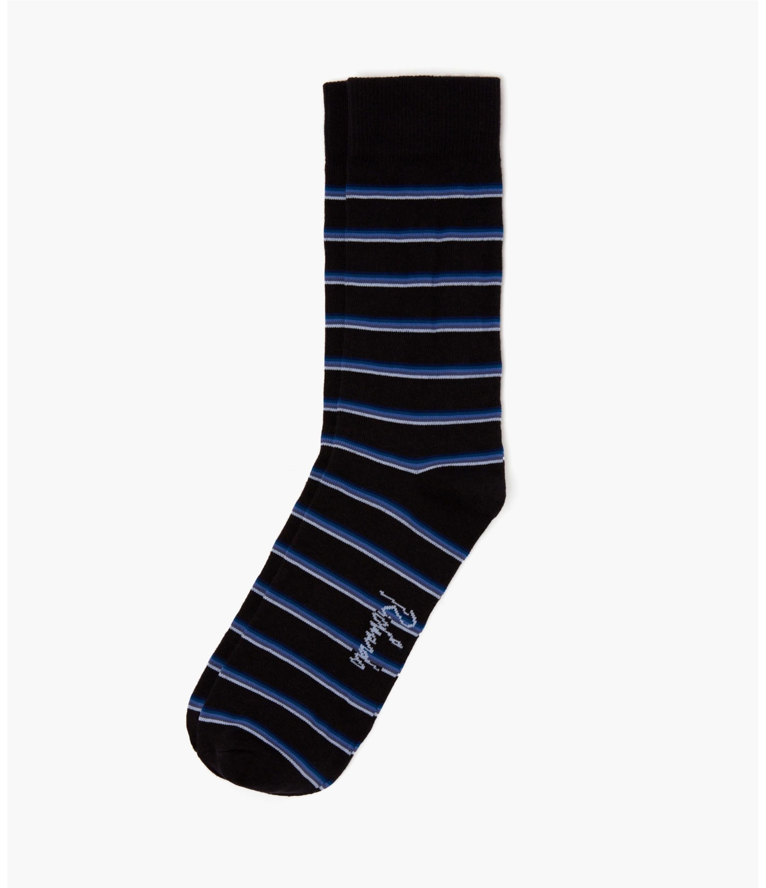 Meia Stripes Spaces Preto