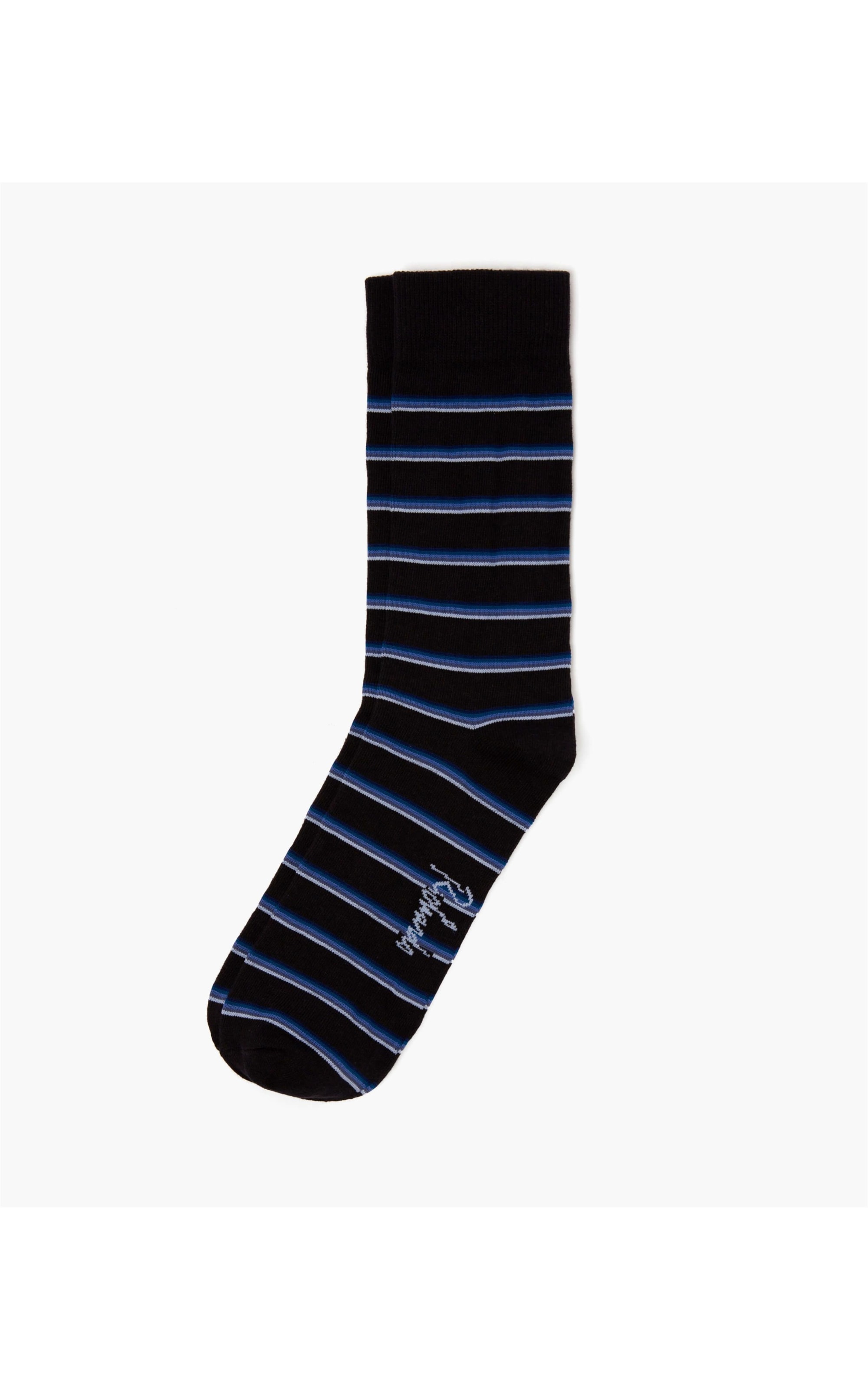 Meia Stripes Spaces Preto