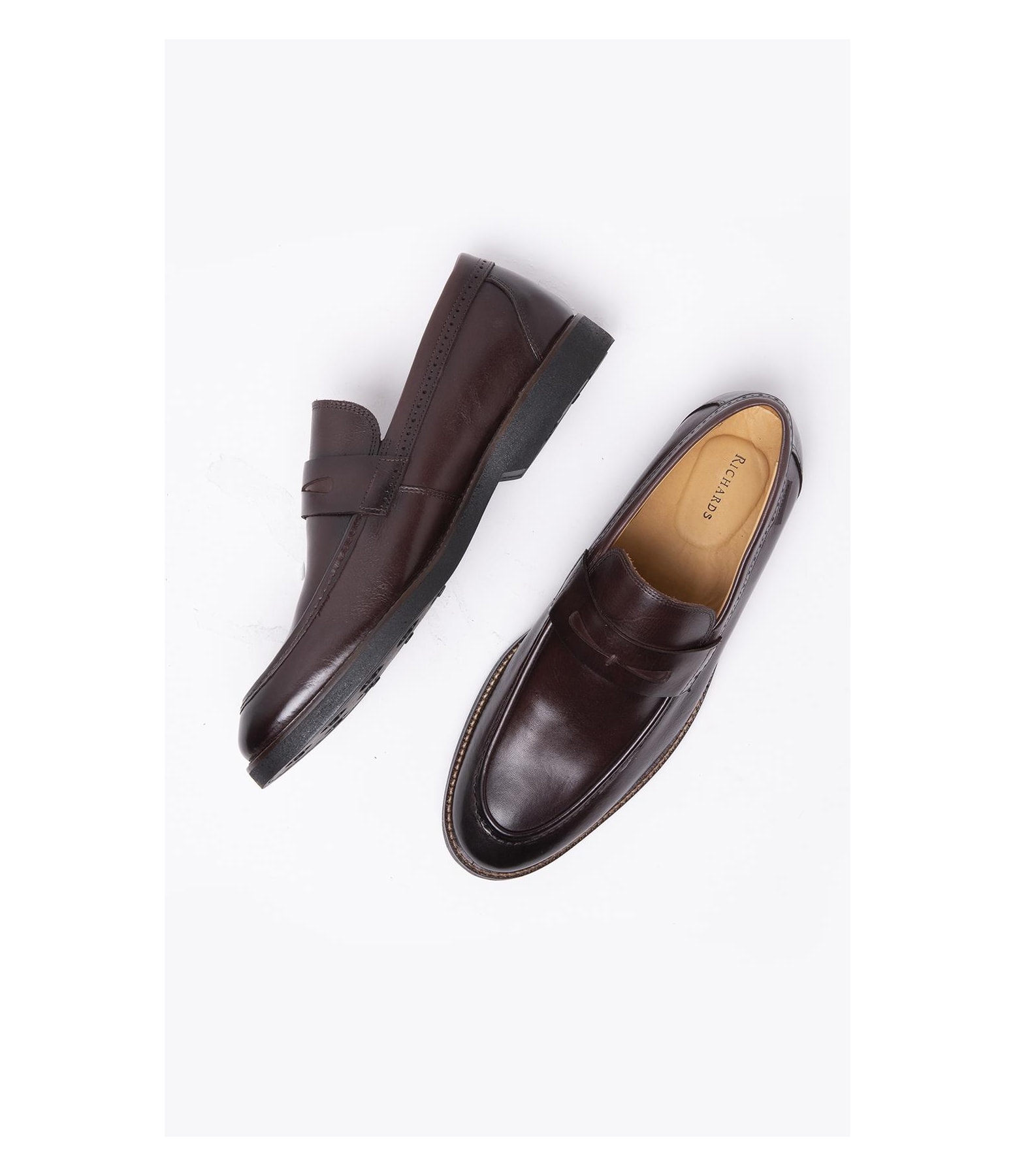 Mocassim Brogue Mark Rch Cafe