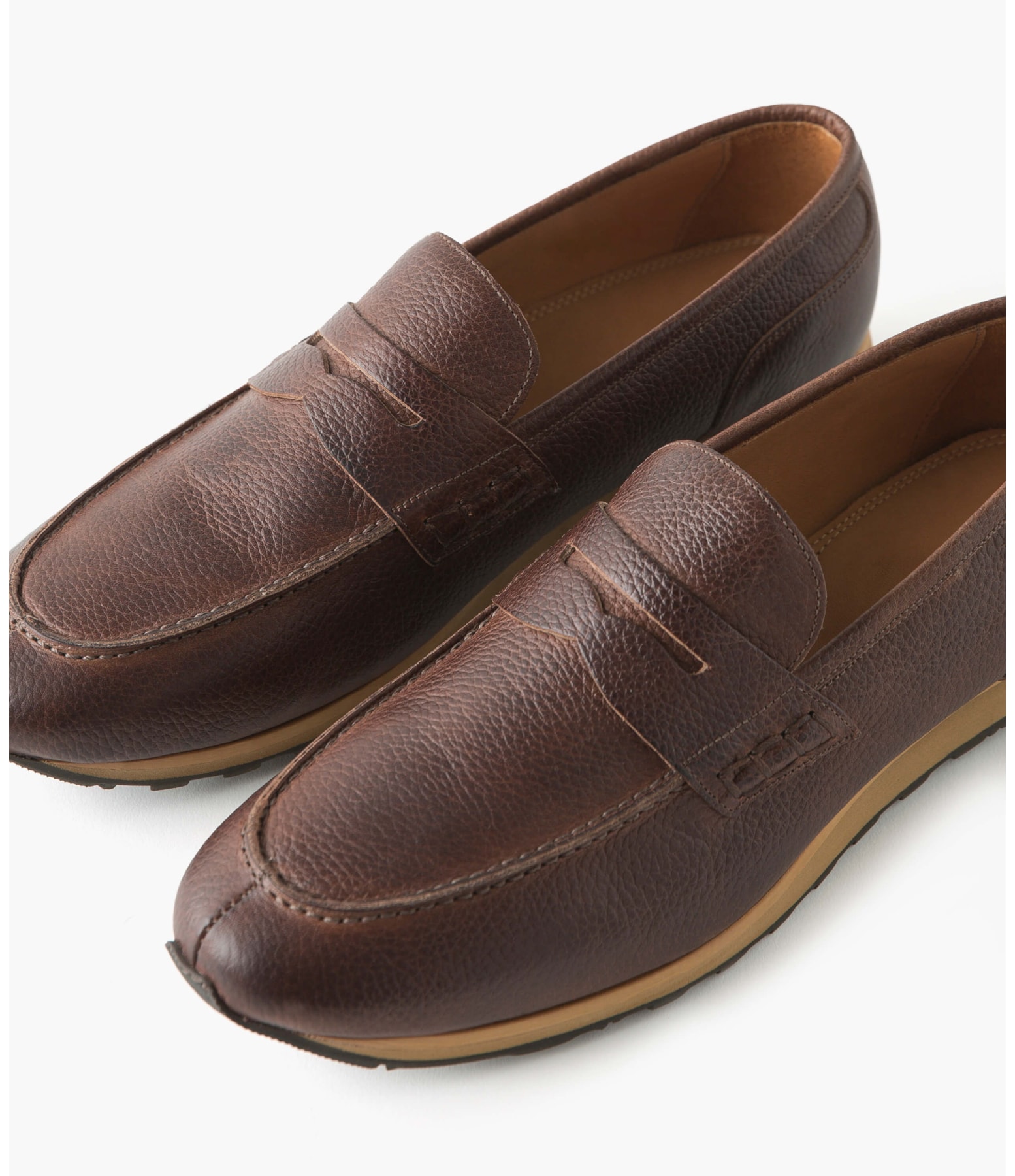 Mocassim Casual Jogging Marrom