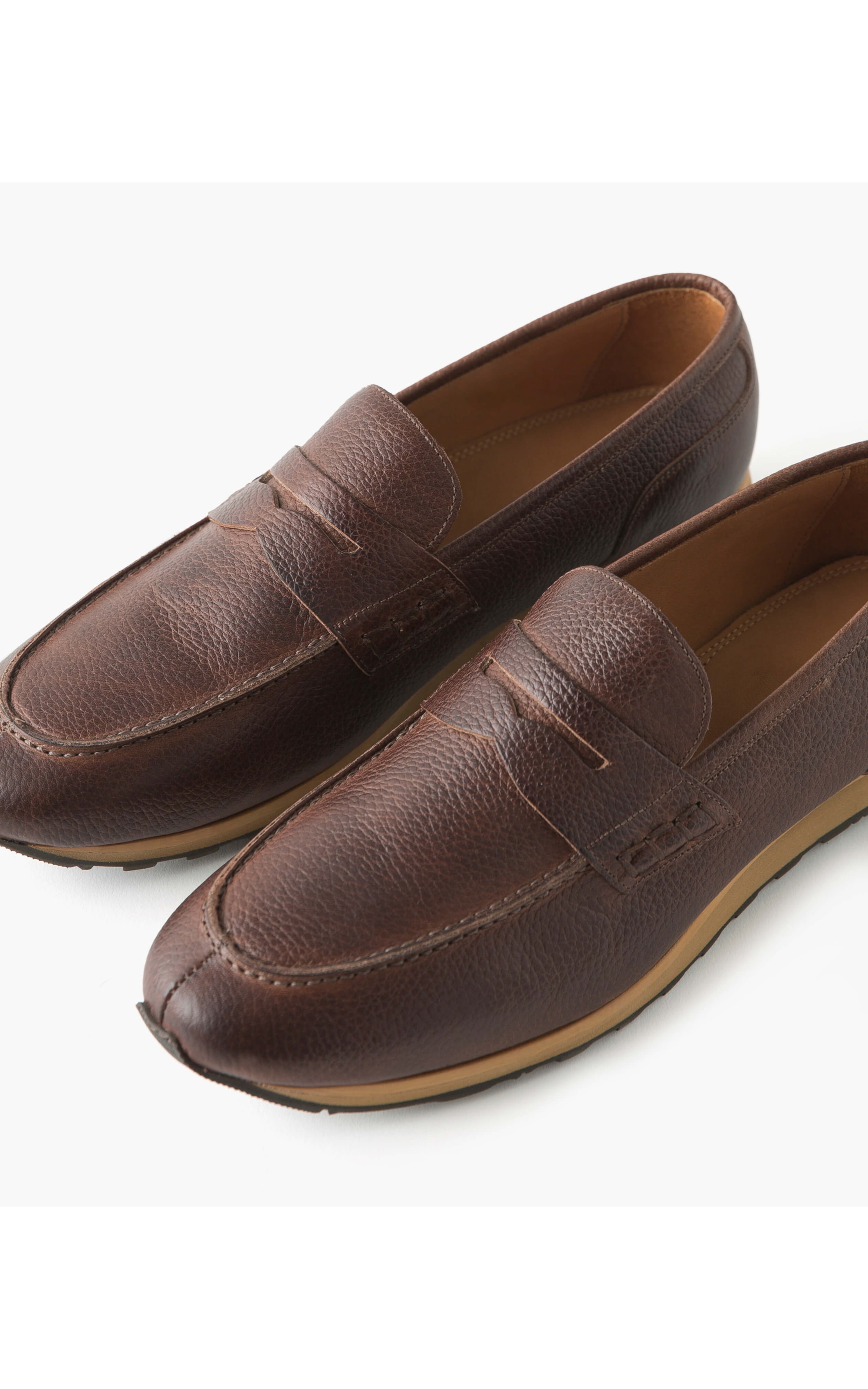 Mocassim Casual Jogging Marrom