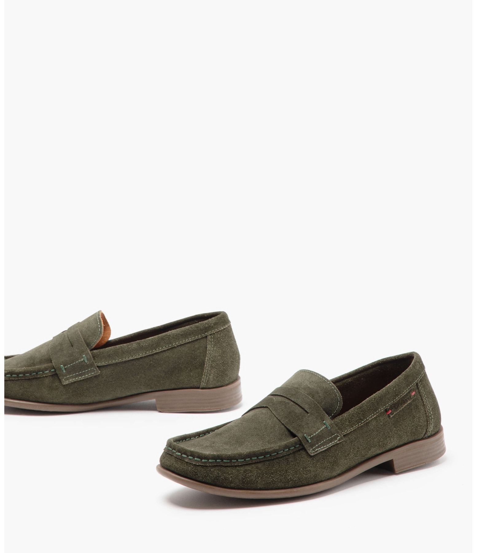 Mocassim Genova Verde Militar