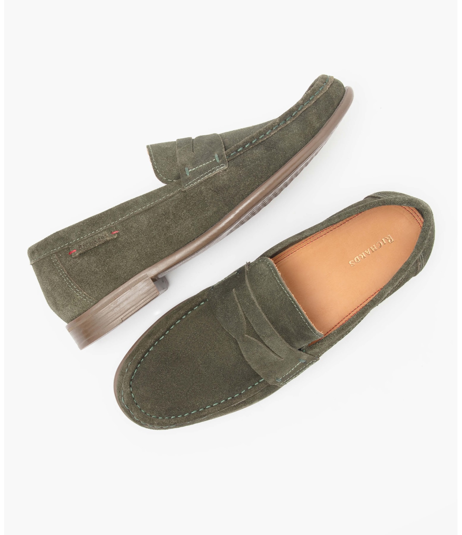 Mocassim Genova Verde Militar
