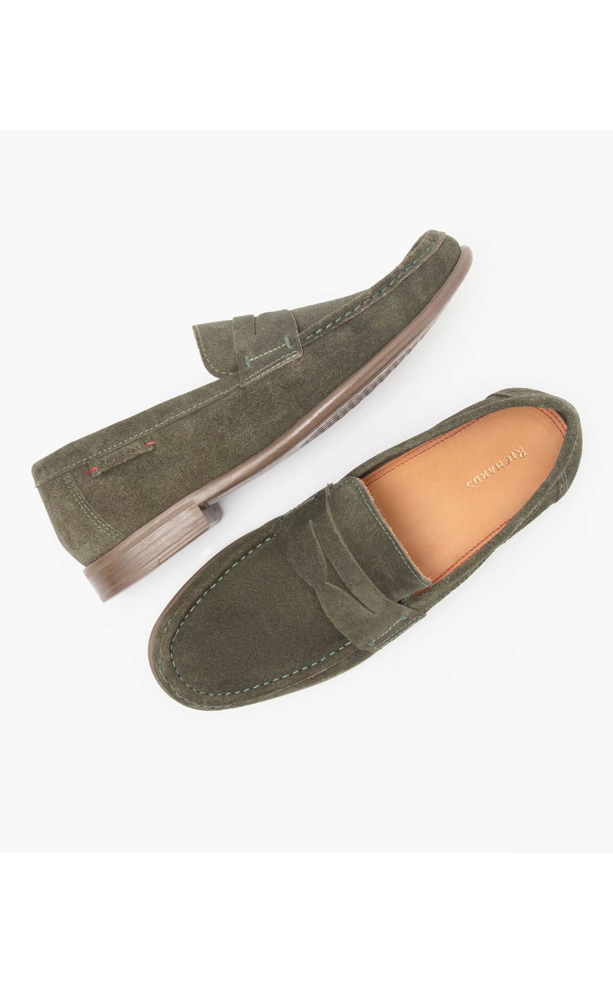Mocassim Genova Verde Militar