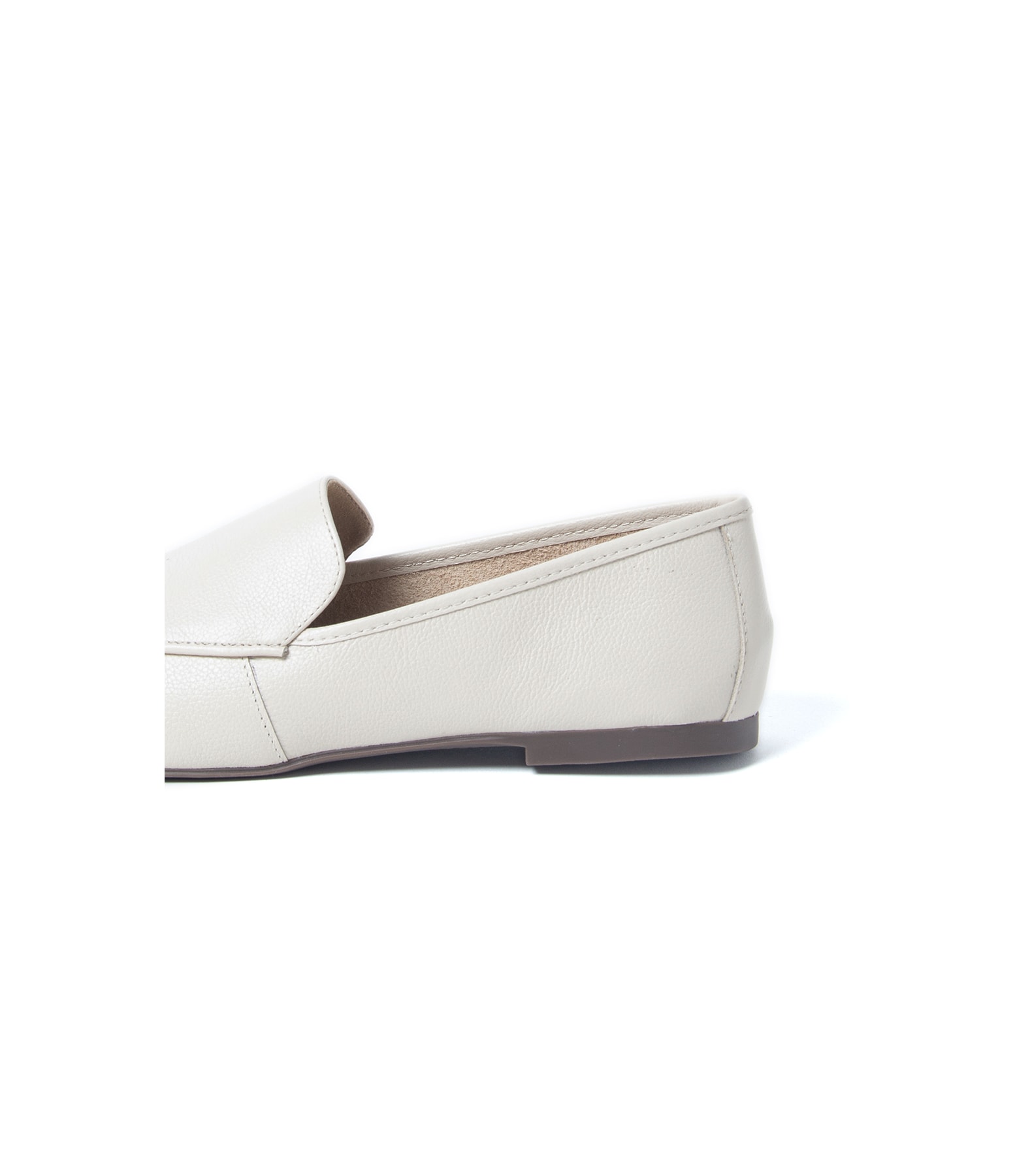 Mocassim Joana Rch Off White