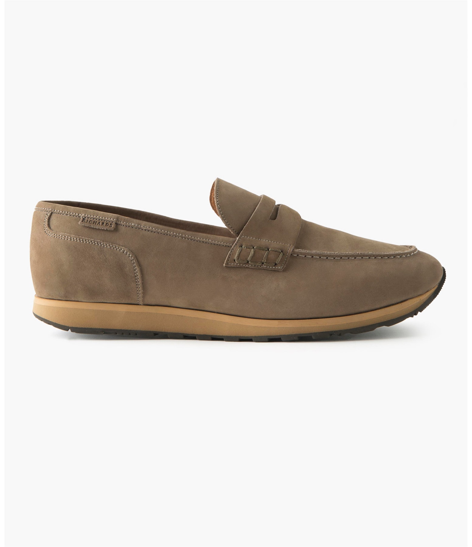 Mocassim Jogging Caqui Escuro