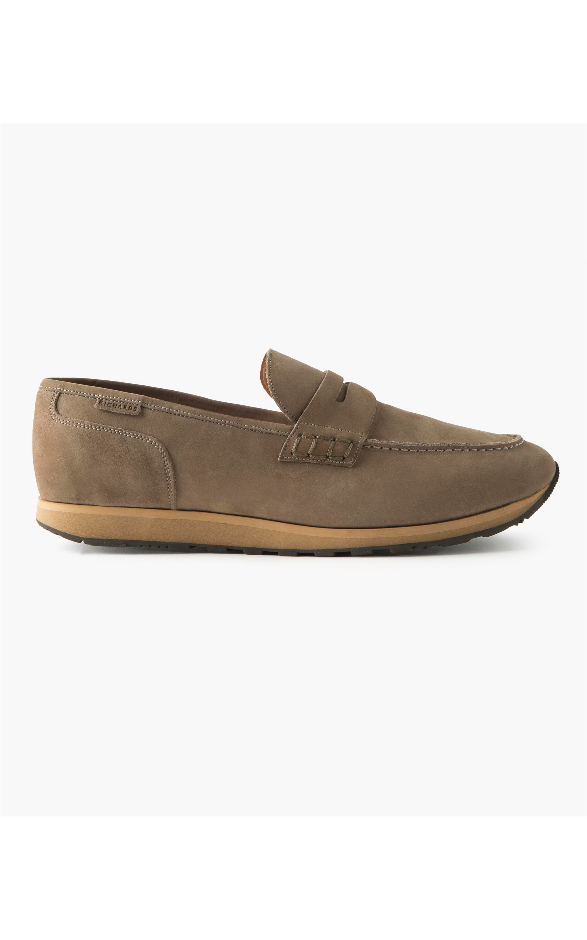 Mocassim Jogging Caqui Escuro