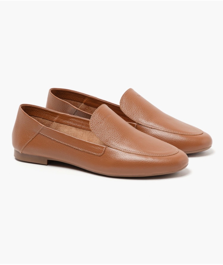 Mocassim Leme Camel