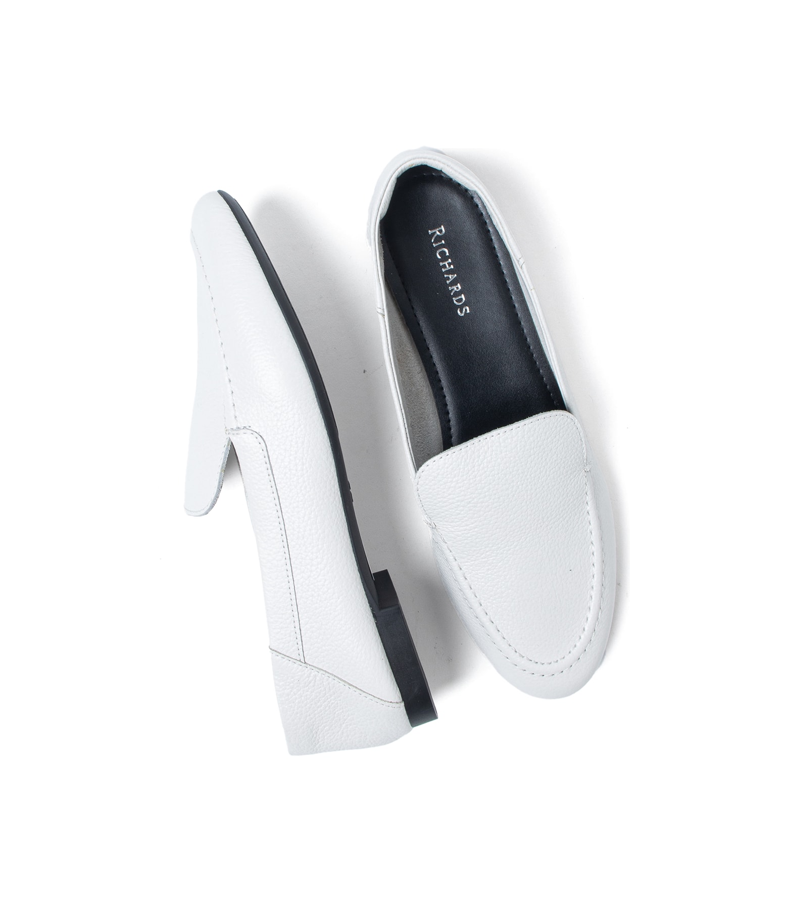 Mocassim Luiza Rch Off White