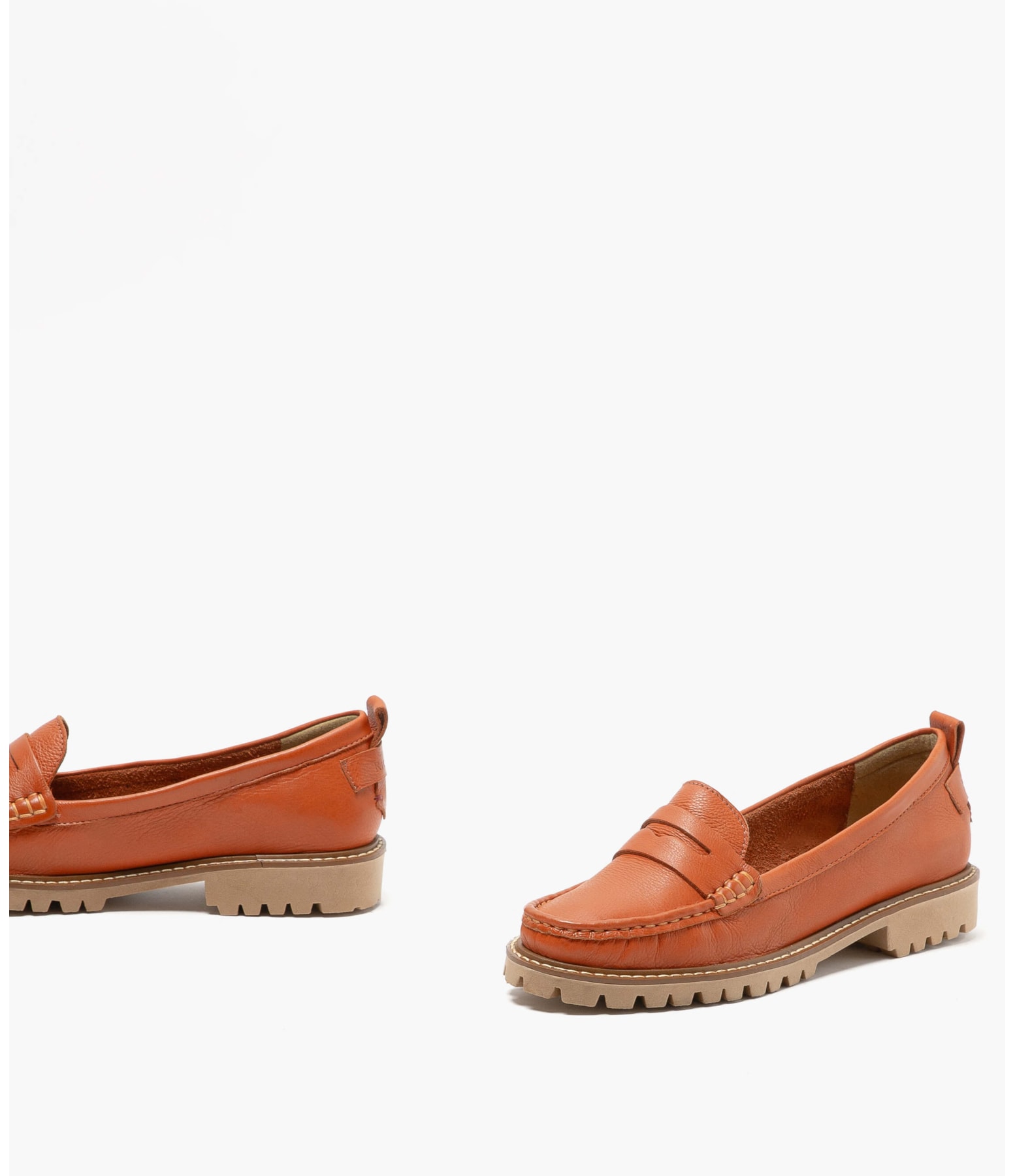 Mocassim Marie Laranja