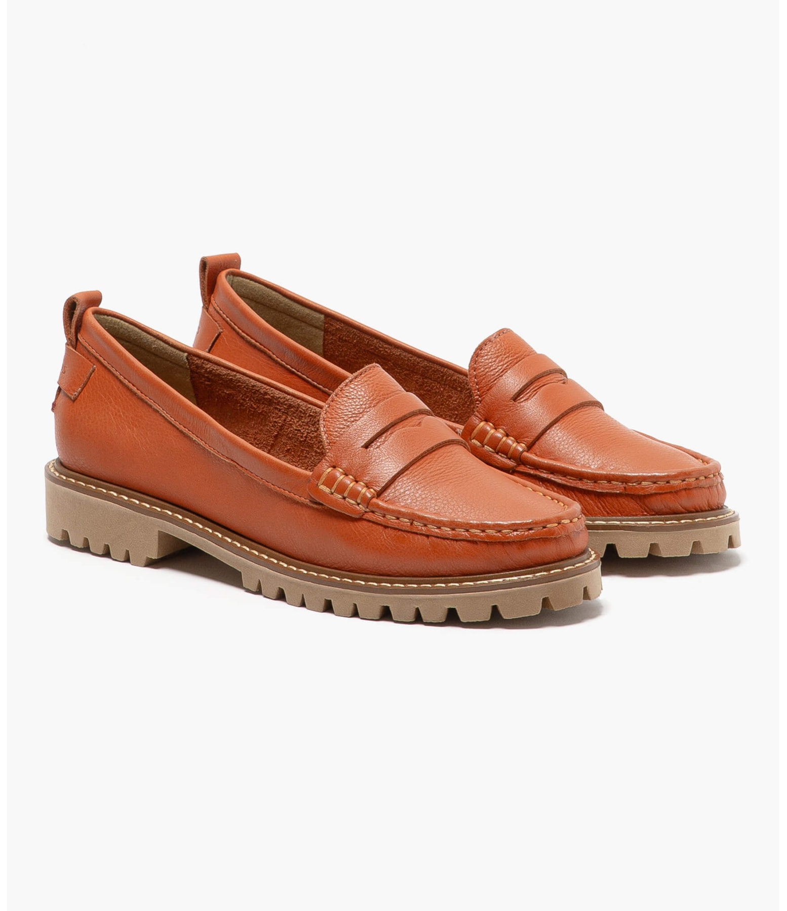 Mocassim Marie Laranja