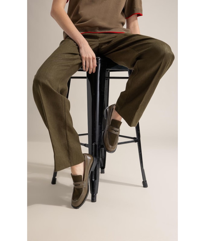 Mocassim Nubia Rch Musgo