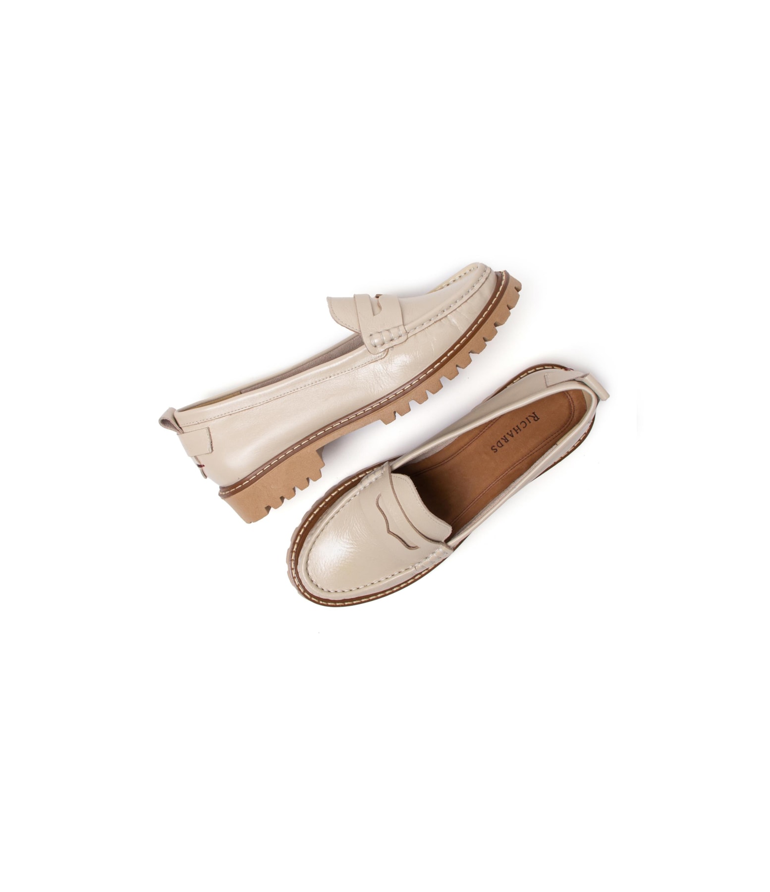 Mocassim Tratore Rch Off White