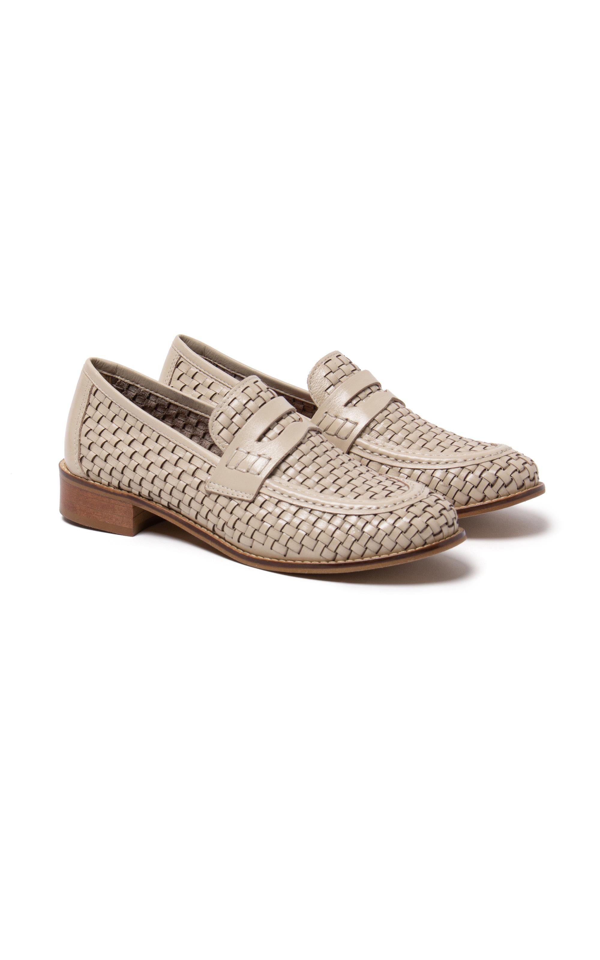 Mocassim Tresse Chic Rch Off White