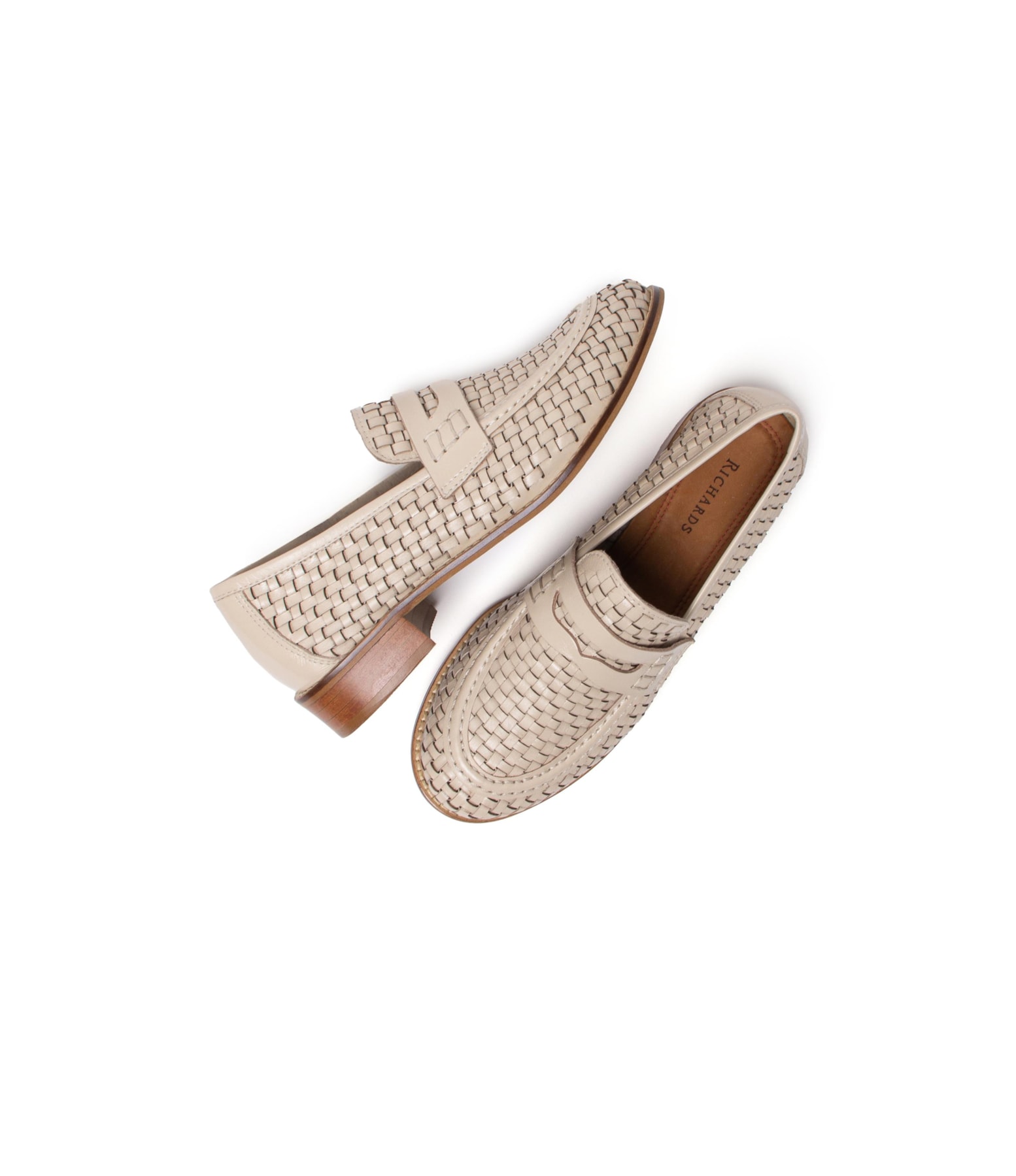 Mocassim Tresse Chic Rch Off White