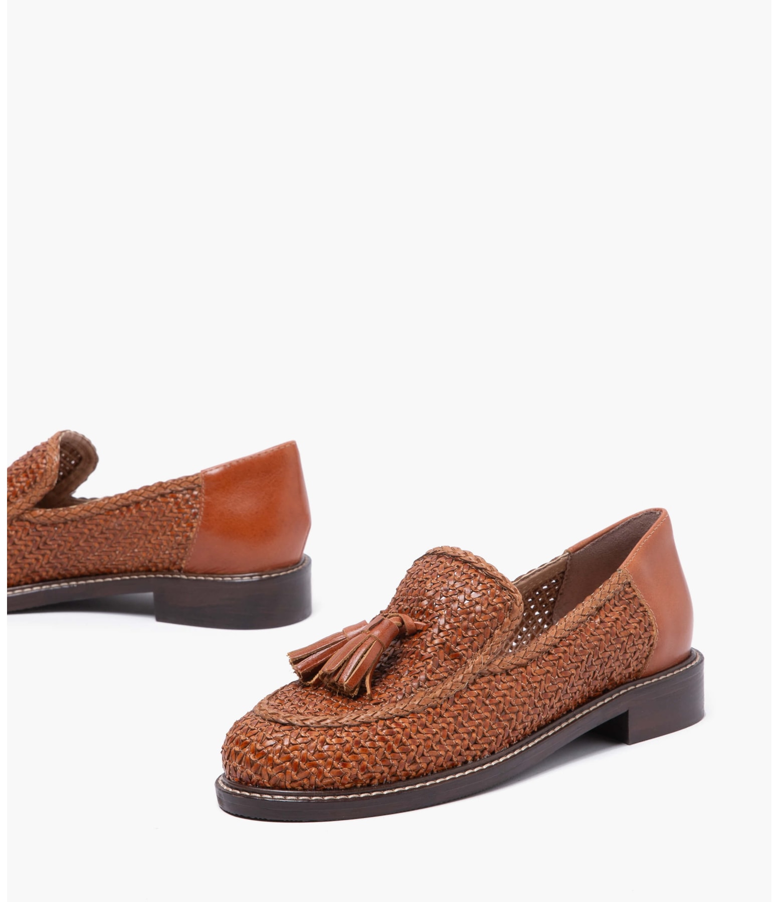 Mocassim Tresse Rch Camel