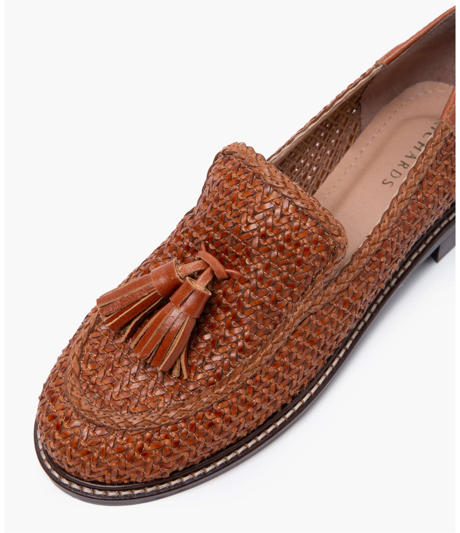 Mocassim Tresse Rch Camel