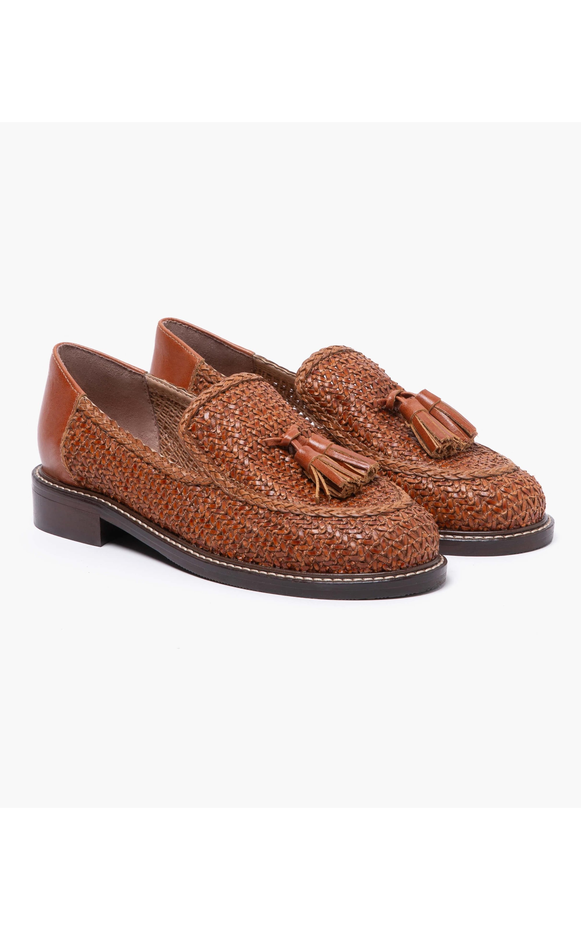 Mocassim Tresse Rch Camel