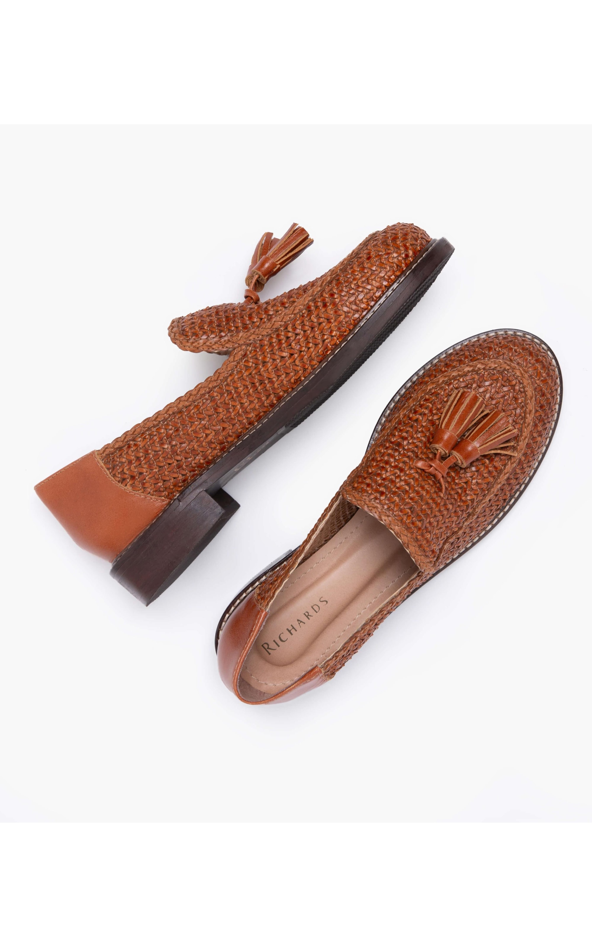 Mocassim Tresse Rch Camel