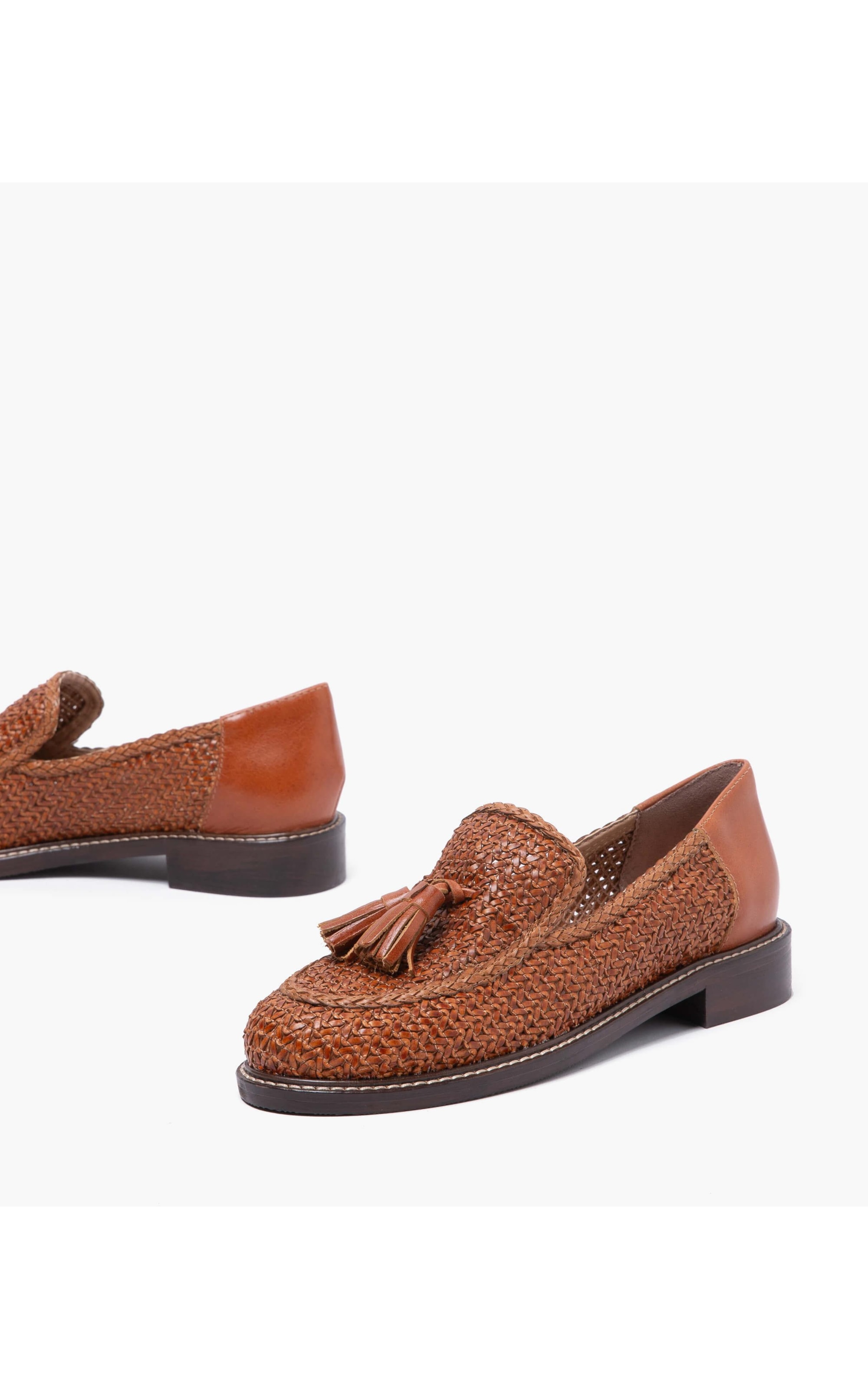 Mocassim Tresse Rch Camel