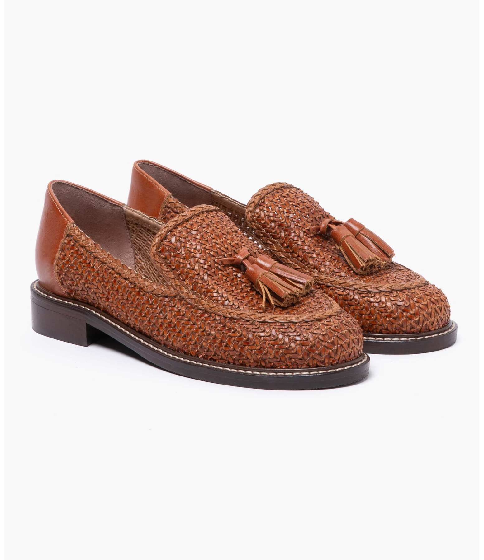 Mocassim Tresse Rch Camel