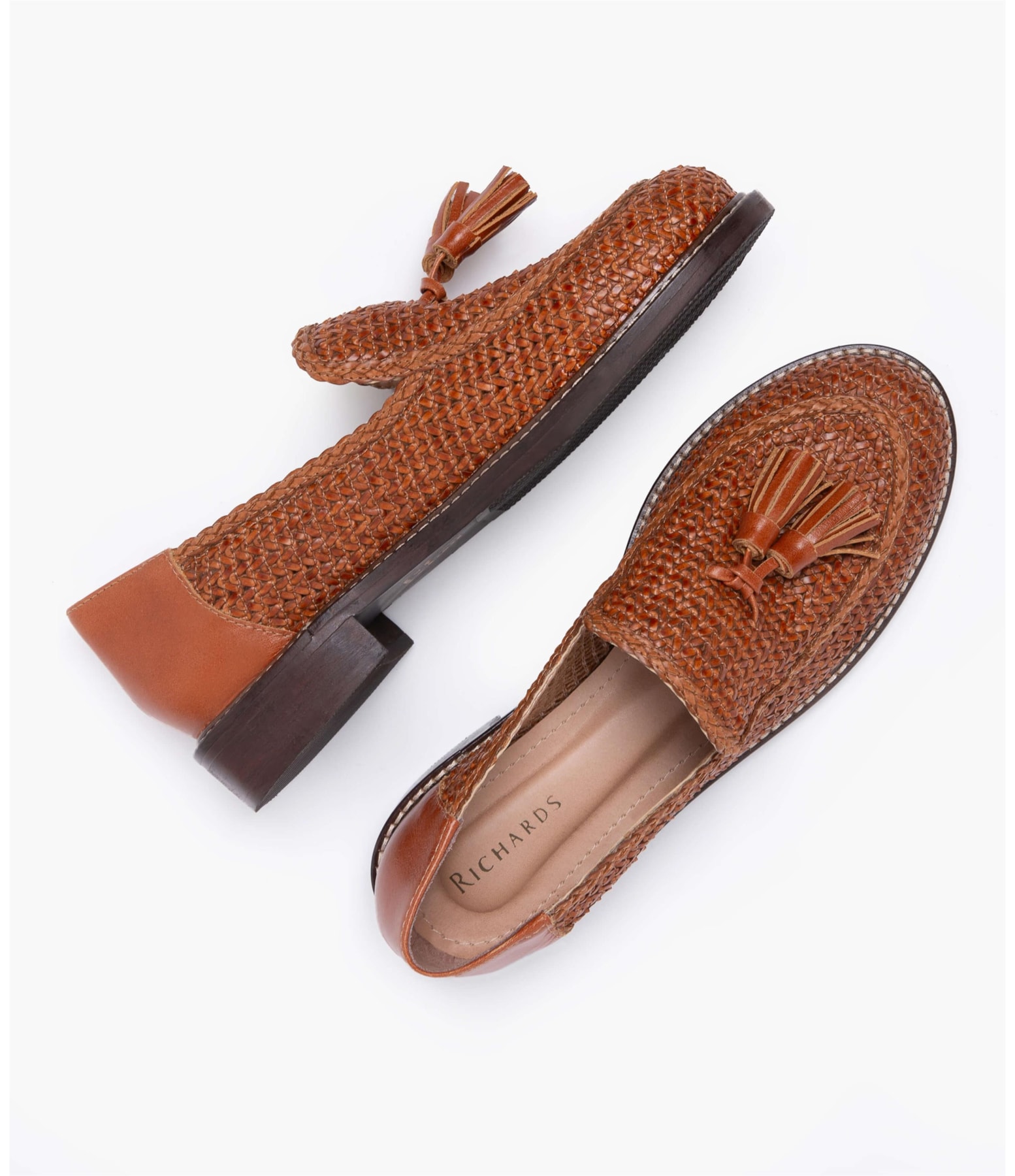 Mocassim Tresse Rch Camel