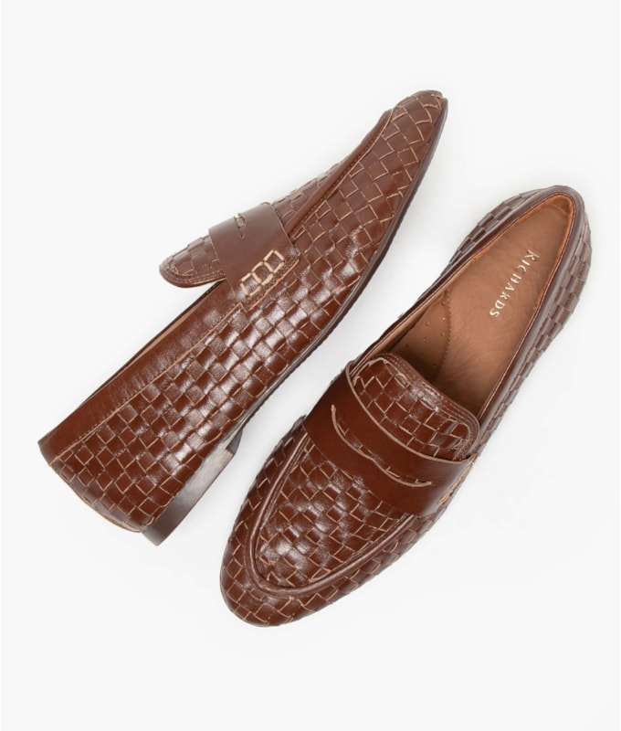 Mocassim Tresse Rch Marrom