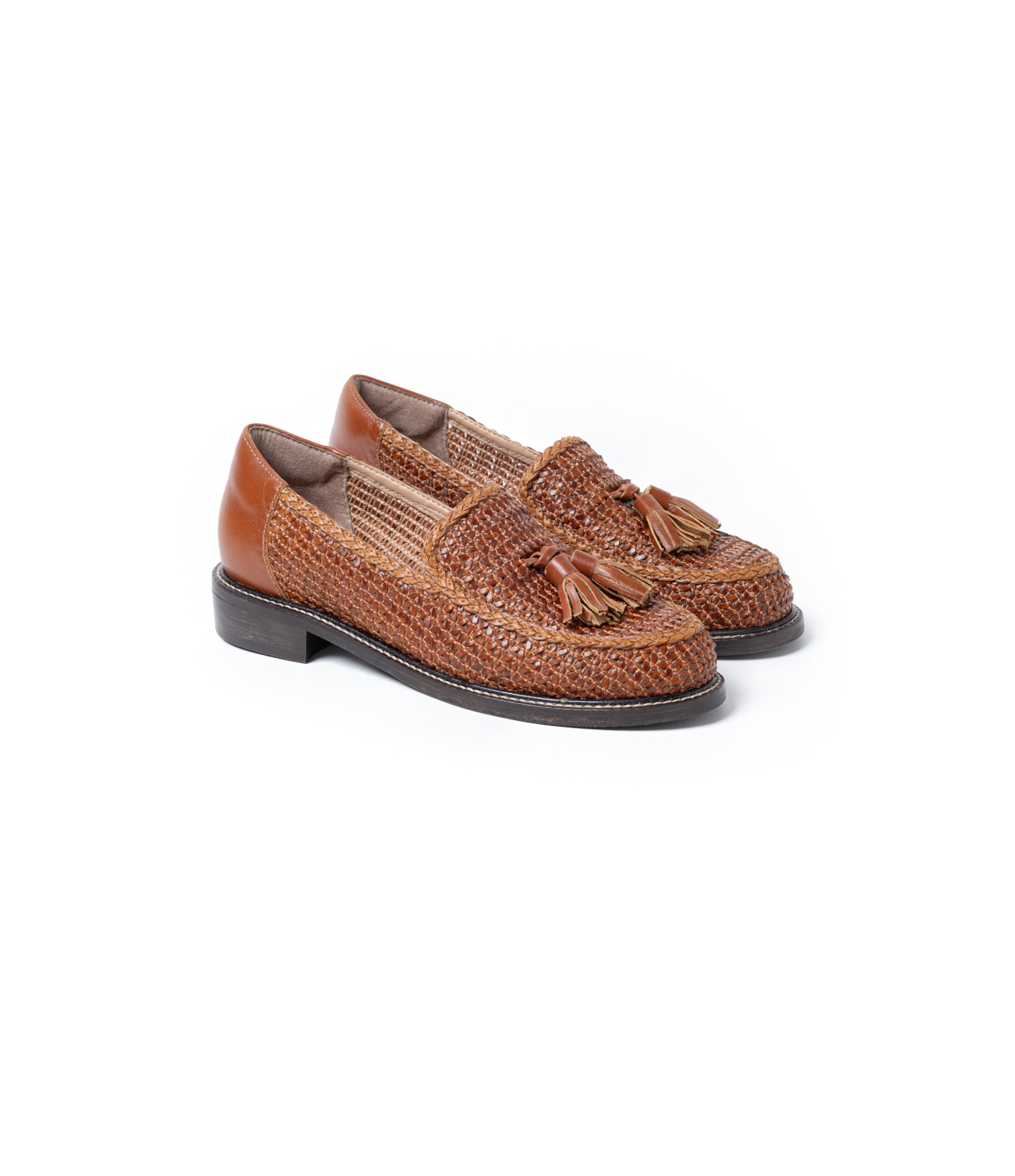 Mocassim Tresse Tradicional Rch Camel