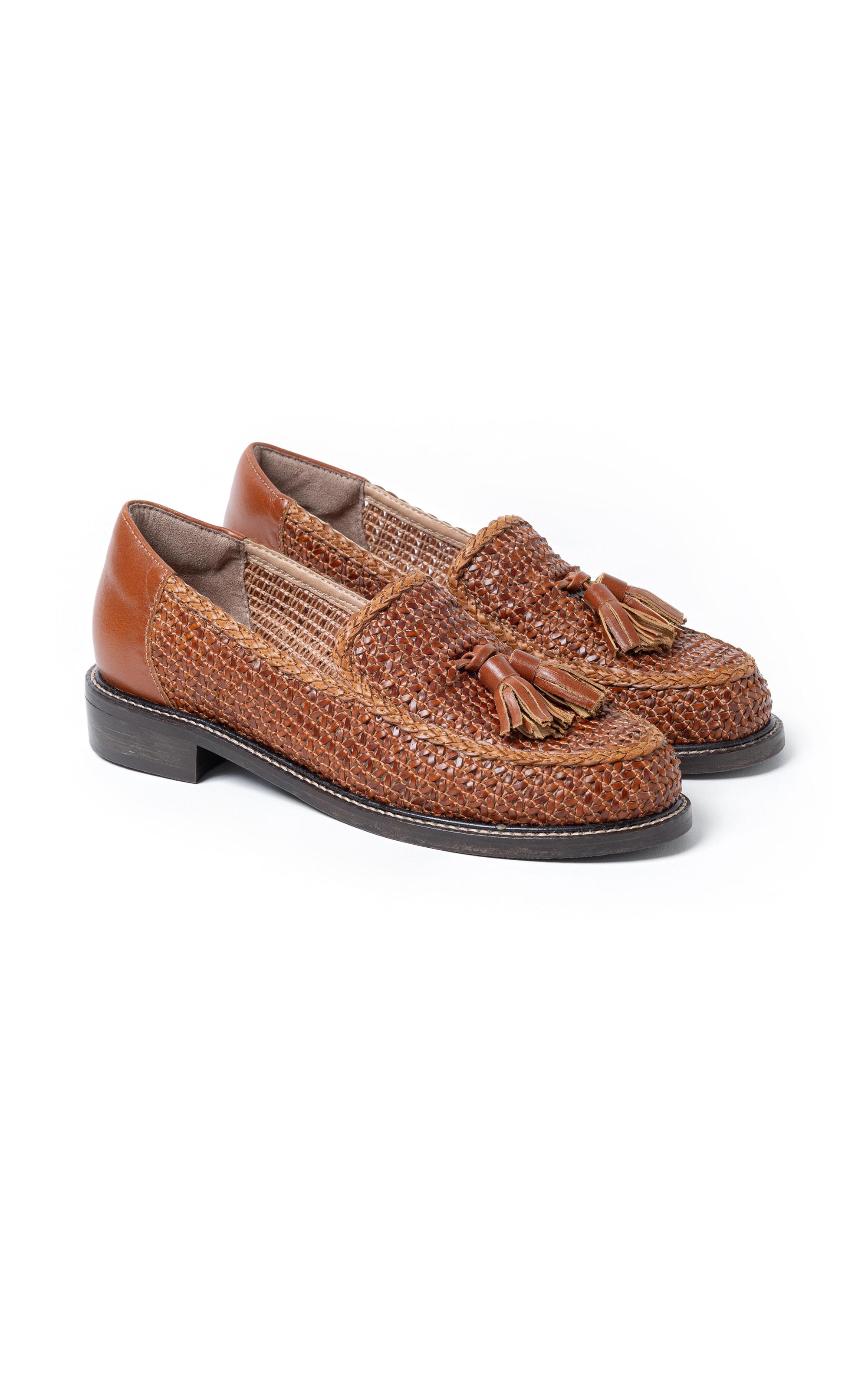 Mocassim Tresse Tradicional Rch Camel