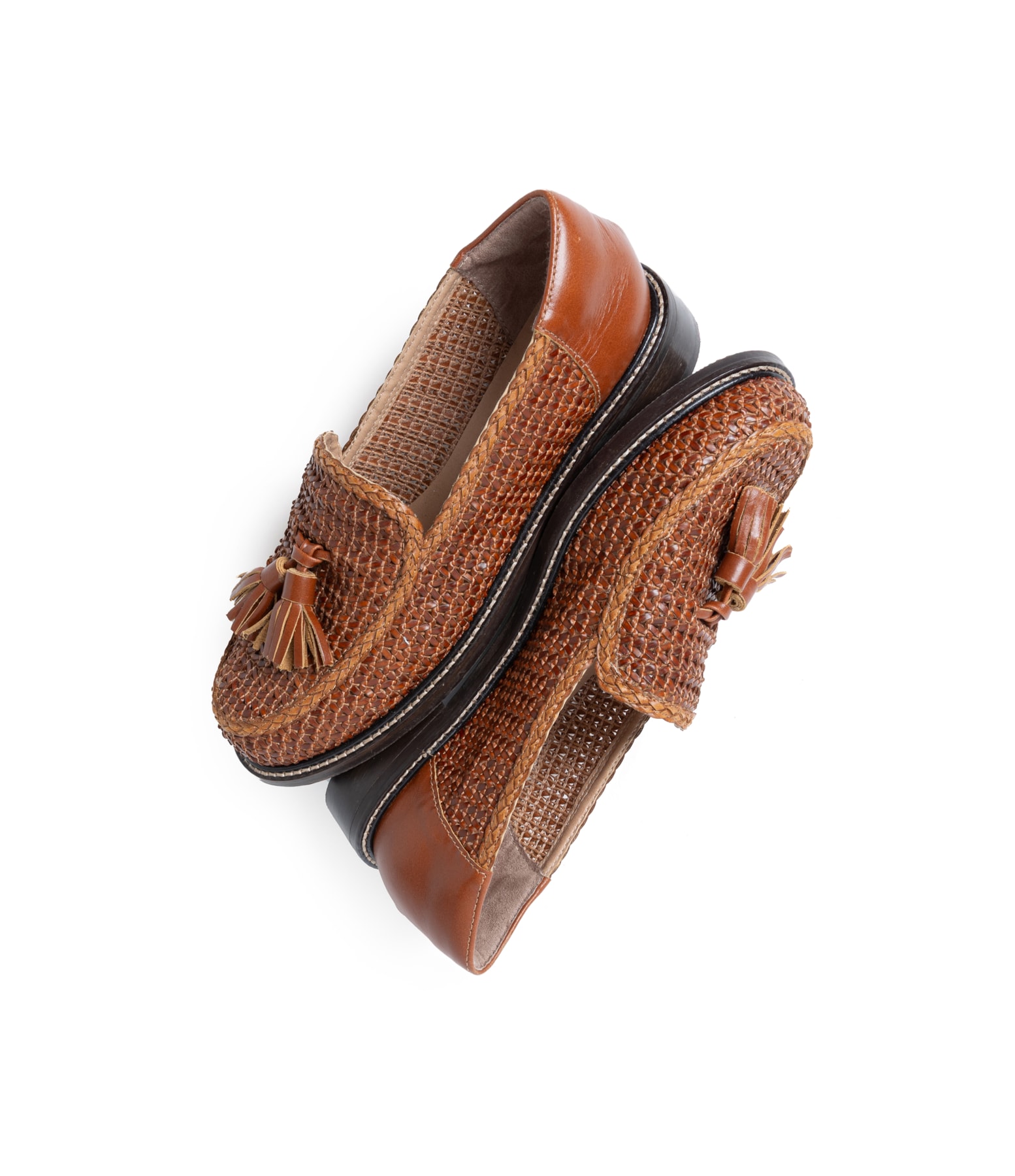 Mocassim Tresse Tradicional Rch Camel
