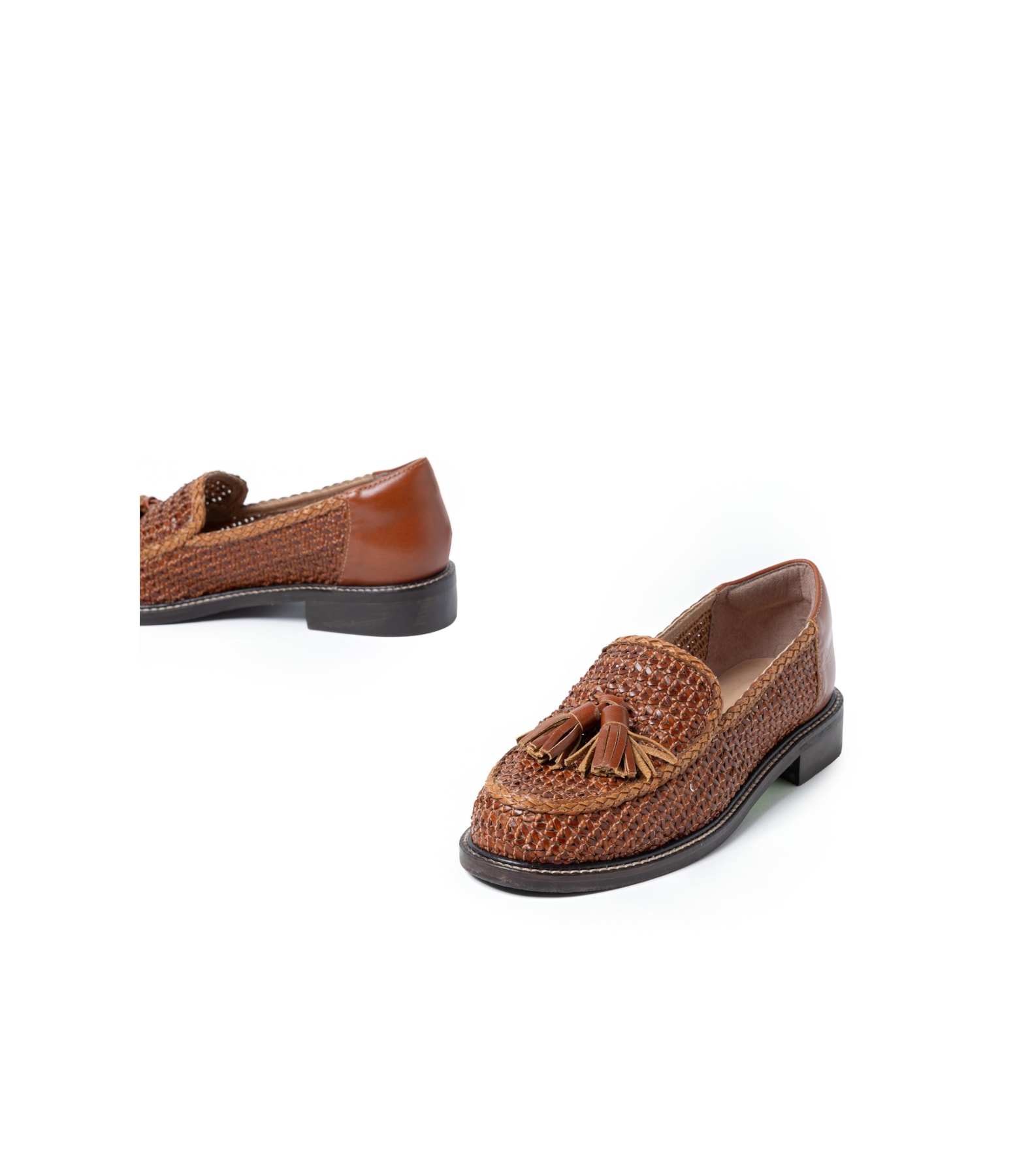 Mocassim Tresse Tradicional Rch Camel