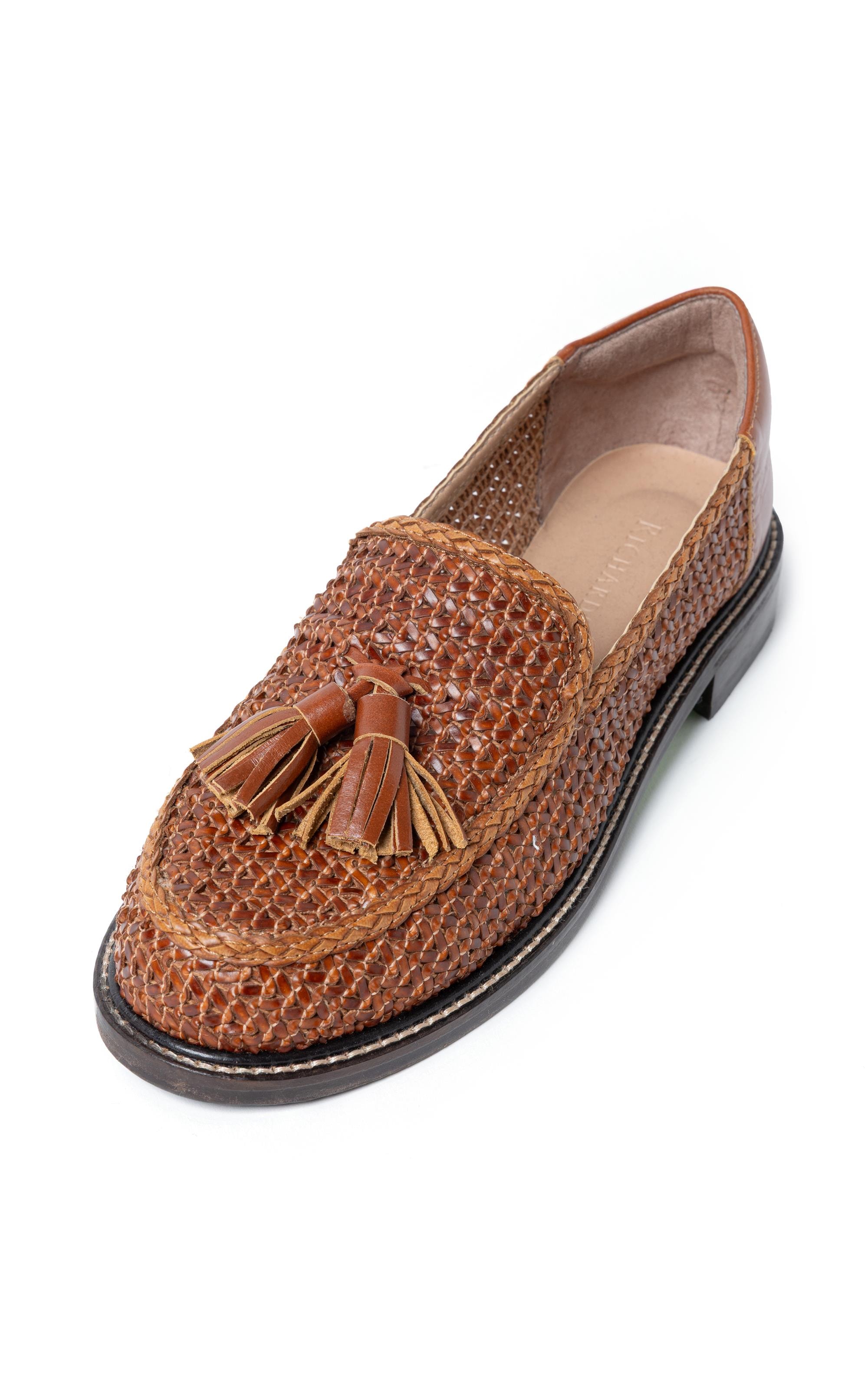 Mocassim Tresse Tradicional Rch Camel