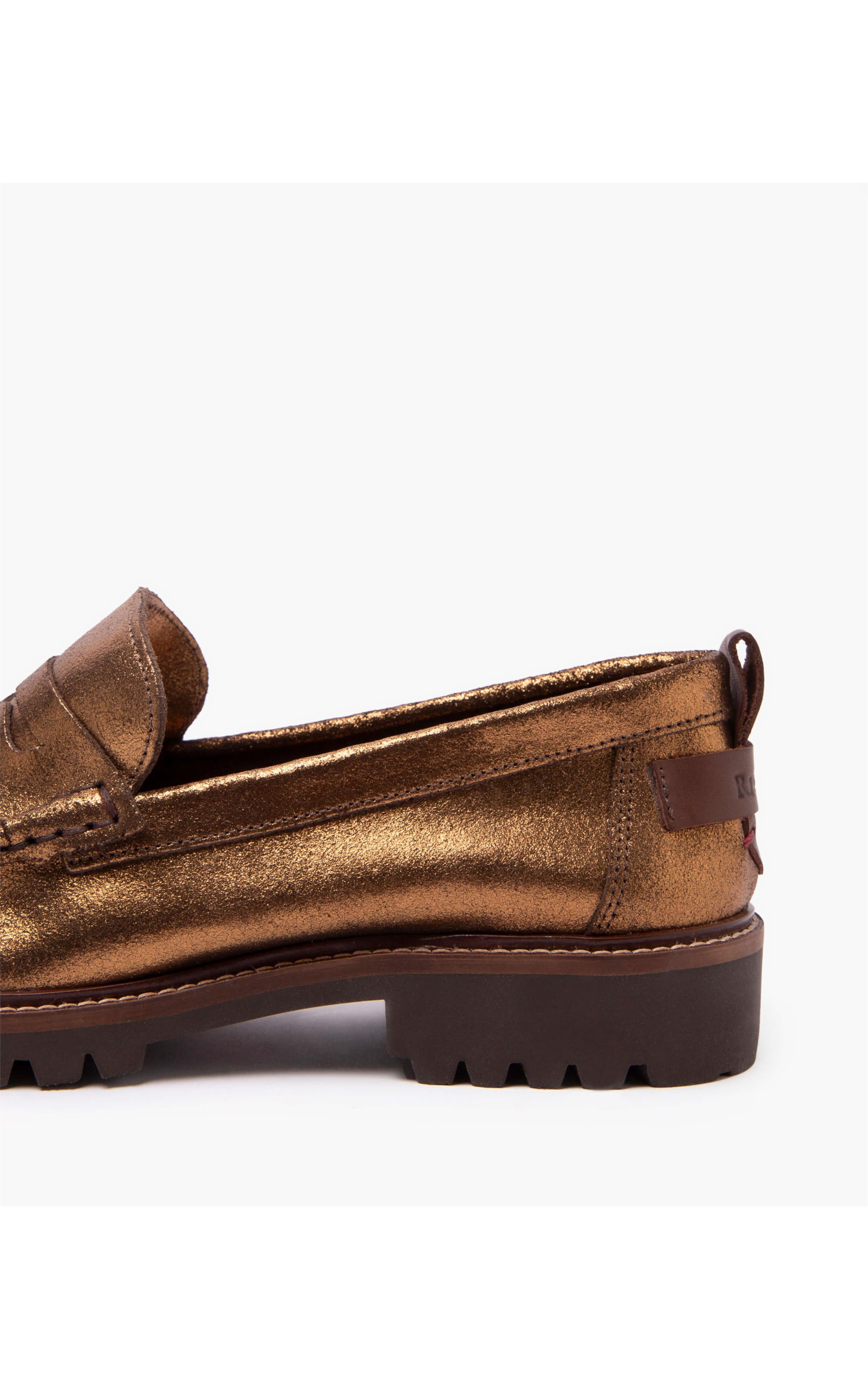 Mocassim Vera Metalizado Bronze