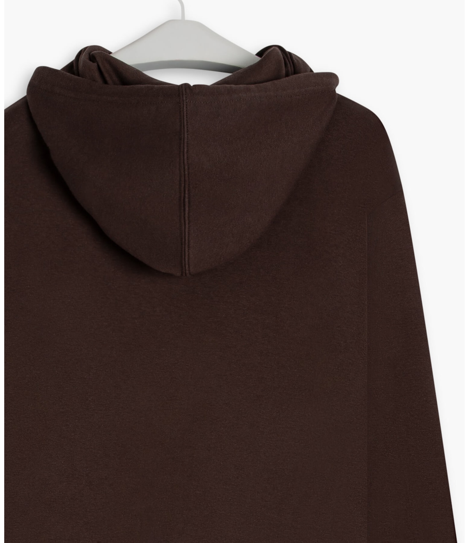 Moletom Basic Rch Hood Dark Brown