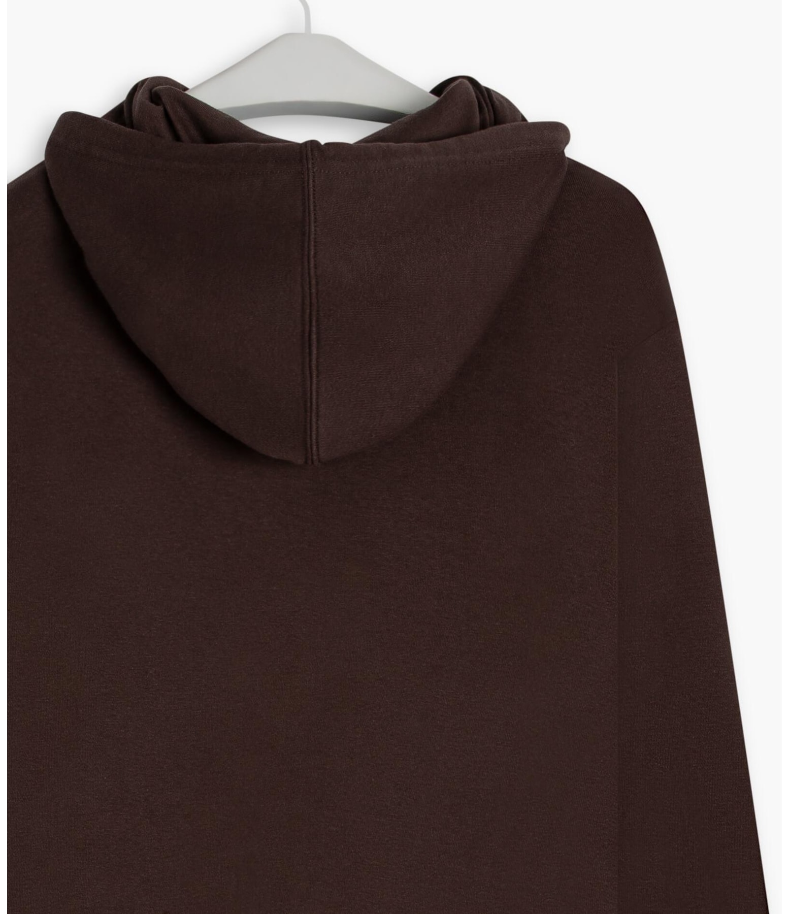 Moletom Basic Rch Hood Dark Brown