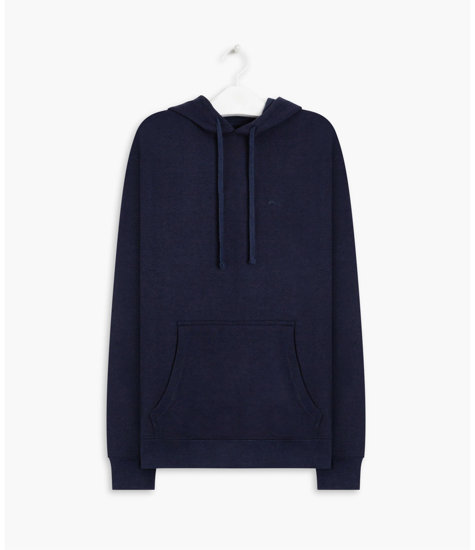 Moletom Basic Rch Hood Dark Navy
