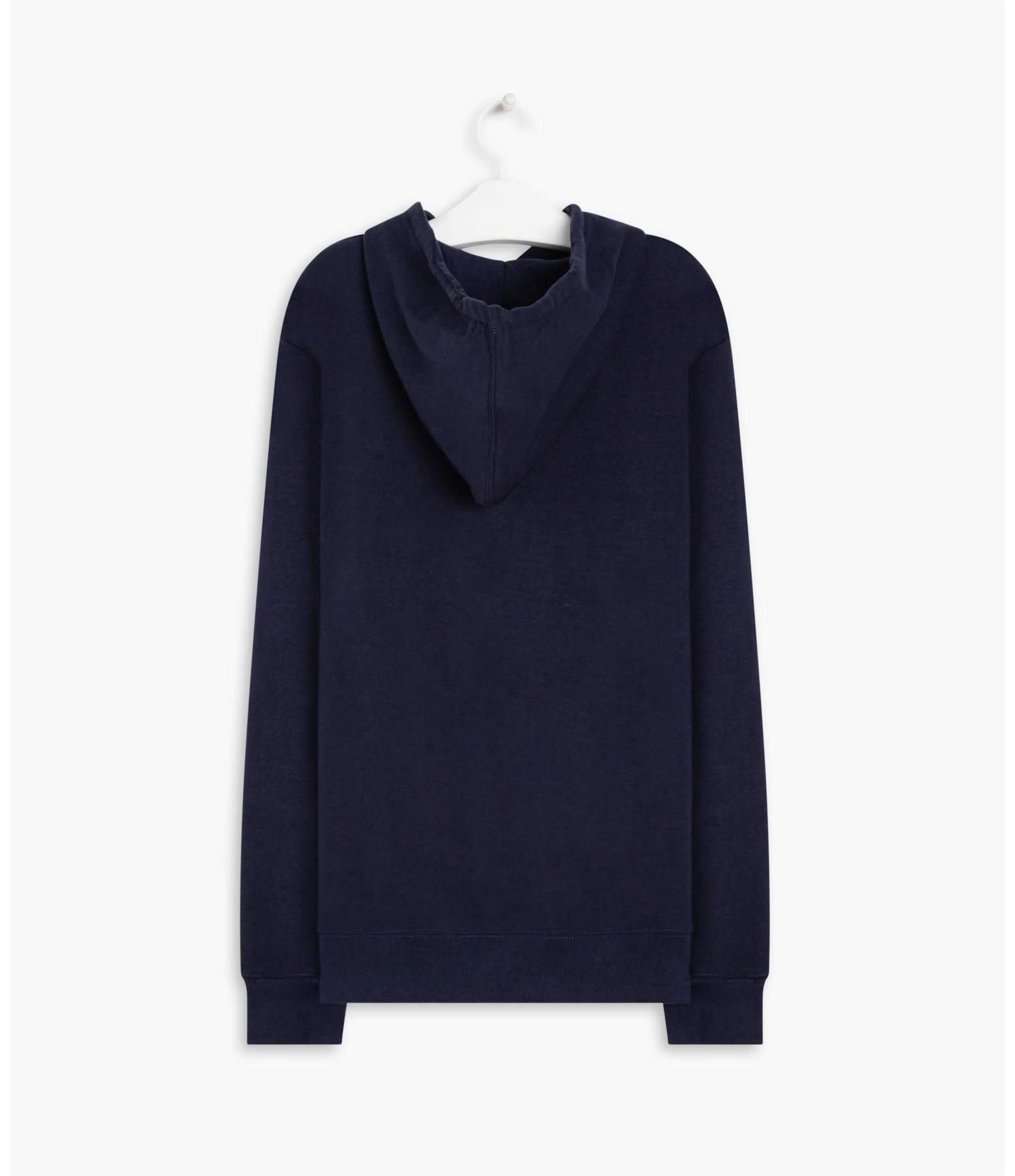 Moletom Basic Rch Hood Dark Navy