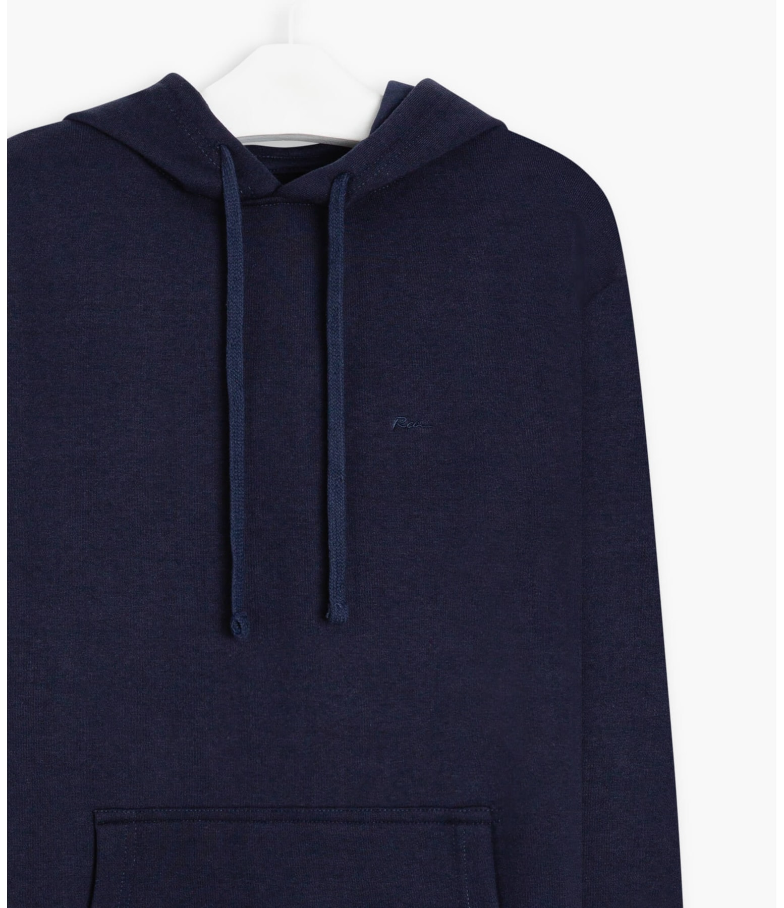 Moletom Basic Rch Hood Dark Navy