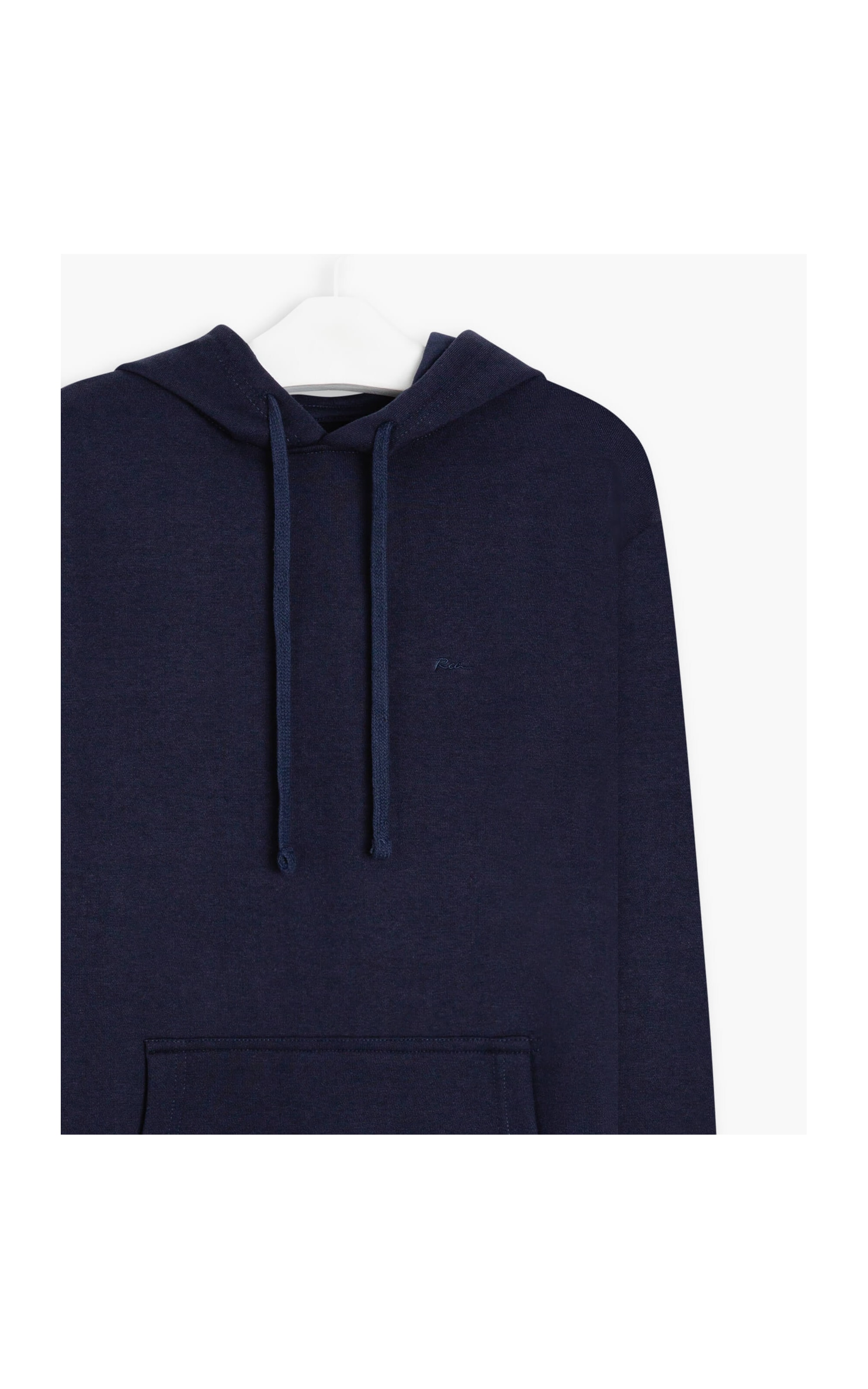 Moletom Basic Rch Hood Dark Navy