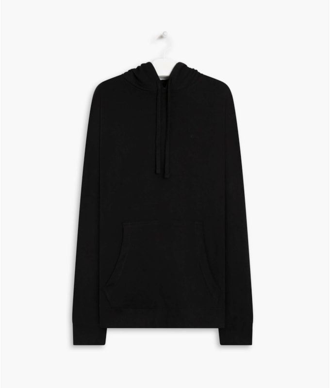 Moletom Basic Rch Hood Preto