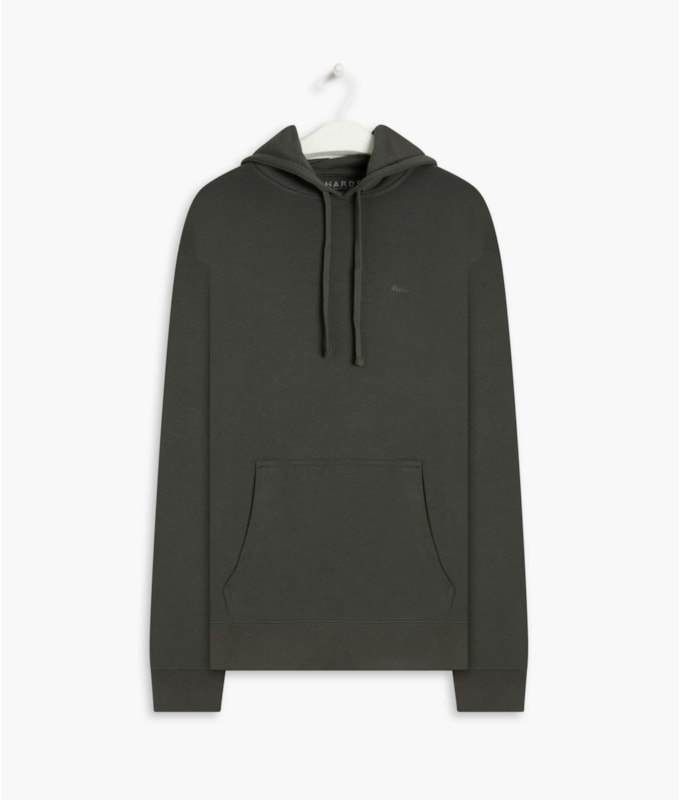 Moletom Basic Rch Hood Verde Militar