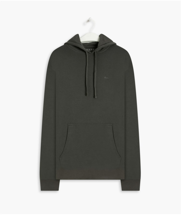 Moletom Basic Rch Hood Verde Militar